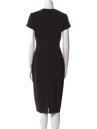 L.K. Bennett V-Neck Midi Length Dress
