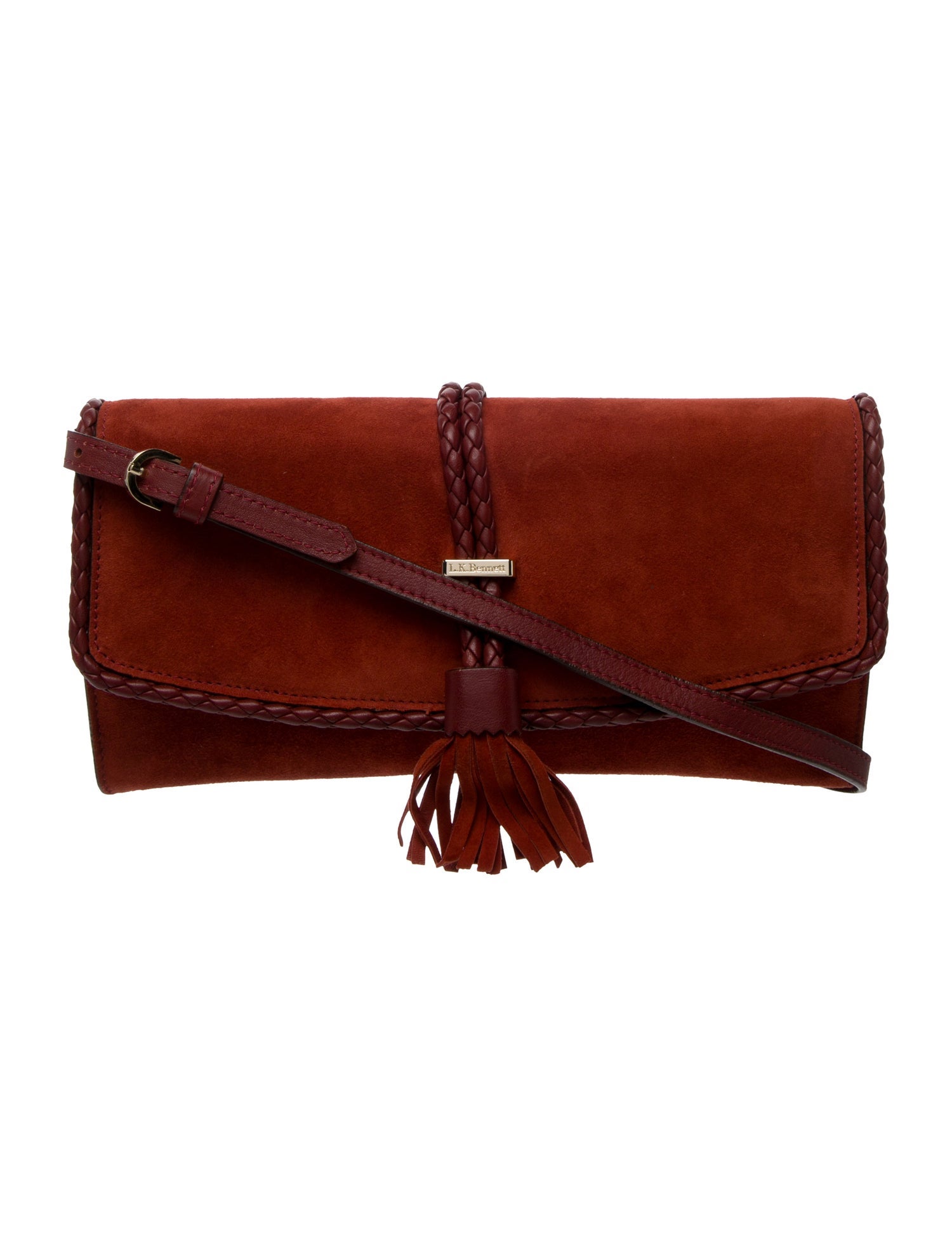 L.K. Bennett Suede Shoulder Bag
