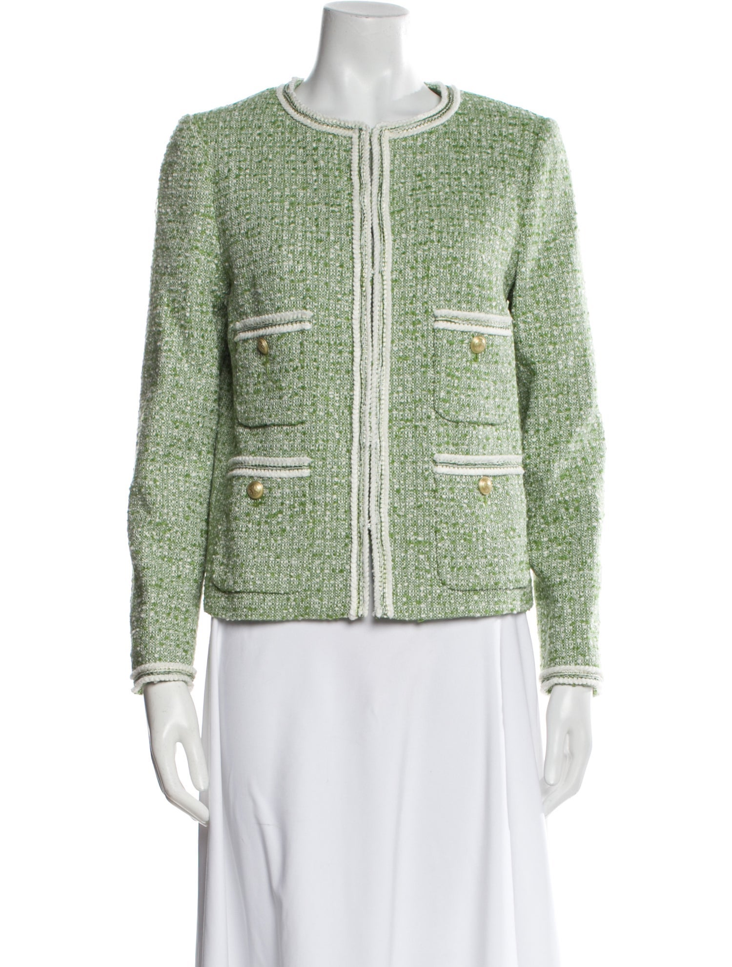 L.K. Bennett Tweed Pattern Evening Jacket w/ Tags