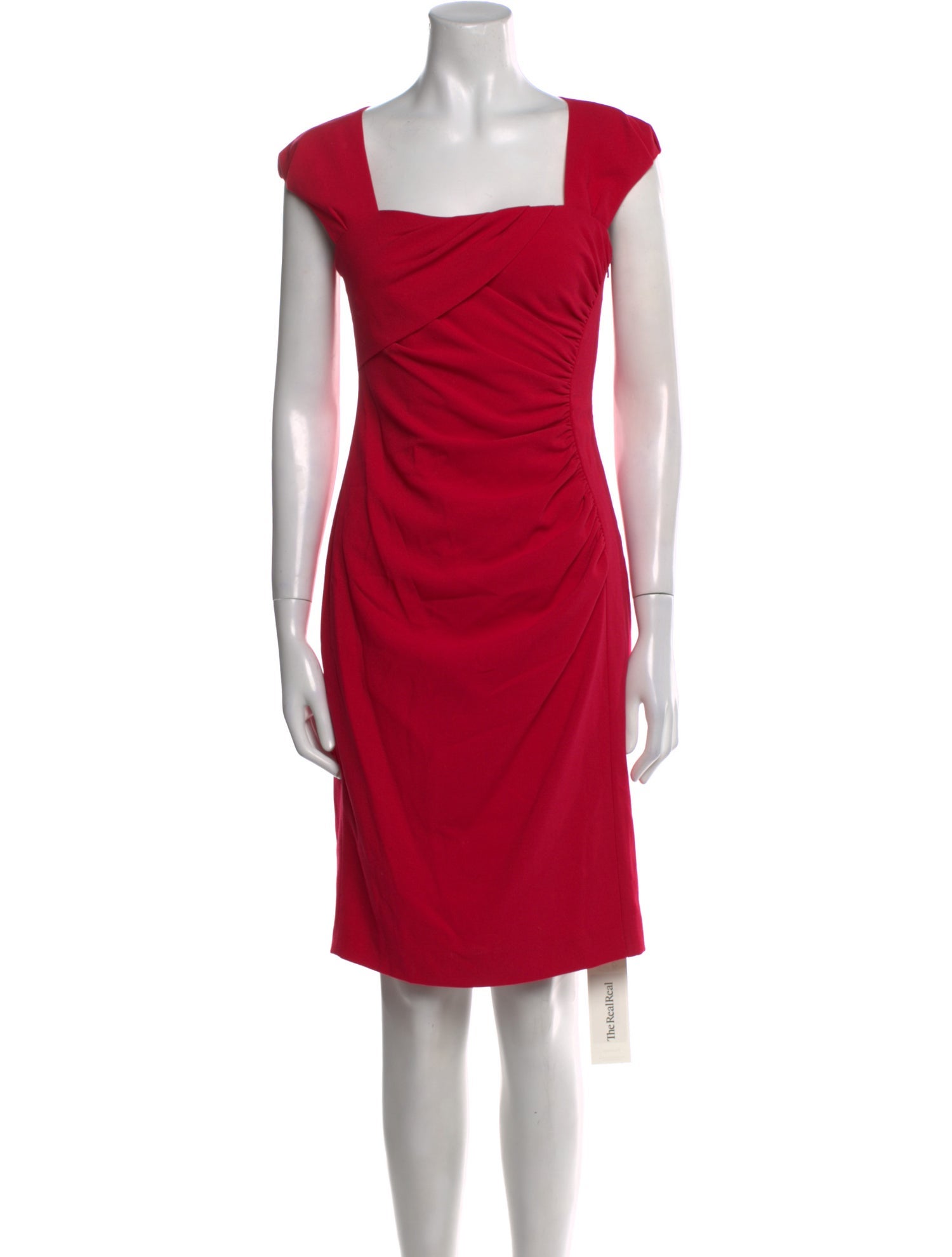 L.K. Bennett Square Neckline Knee-Length Dress