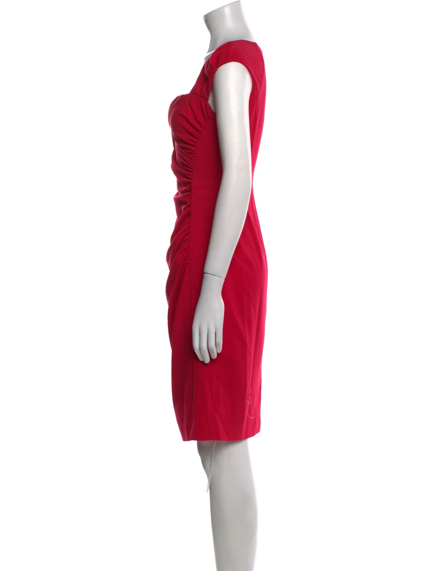 L.K. Bennett Square Neckline Knee-Length Dress