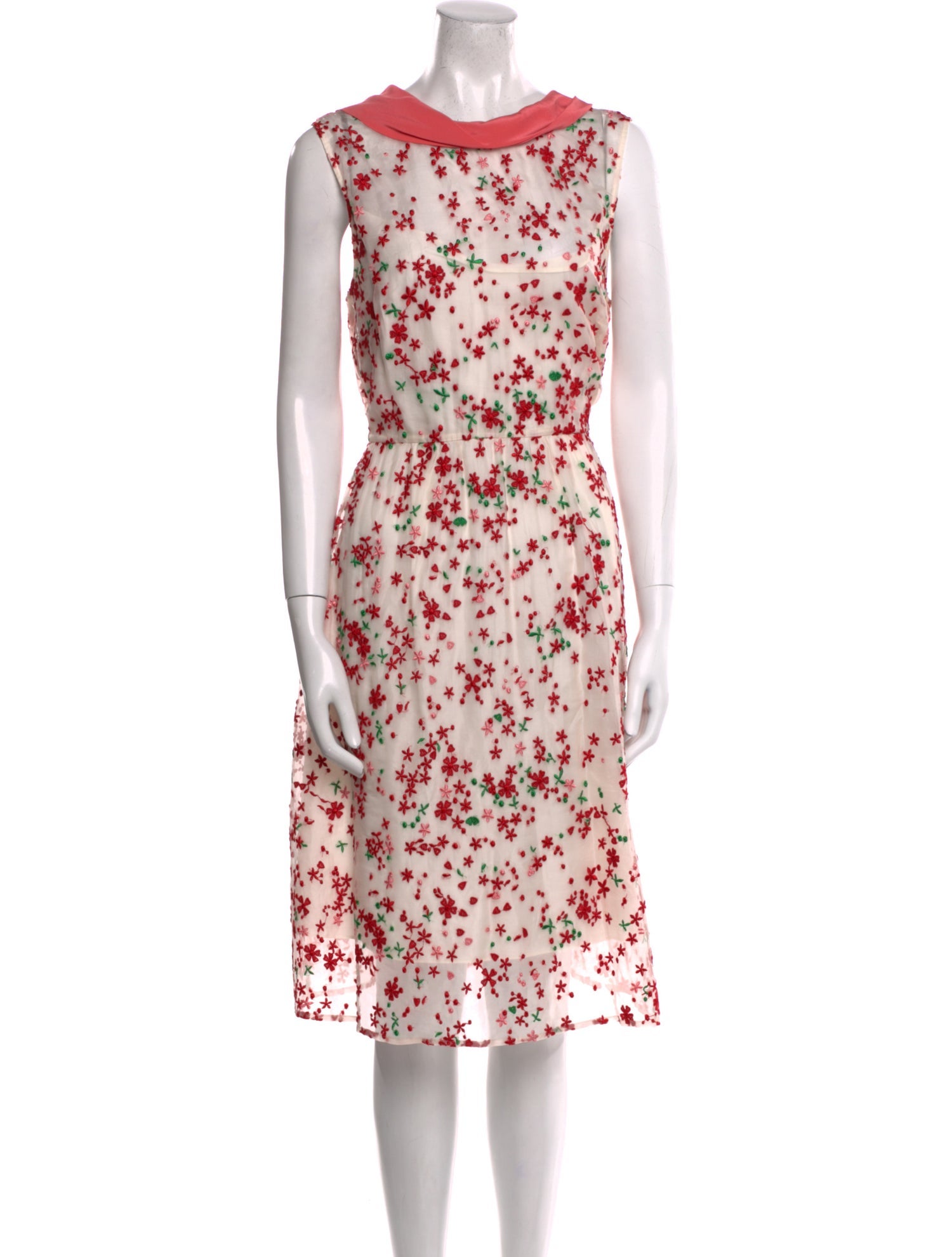 L.K. Bennett Silk Midi Length Dress w/ Tags