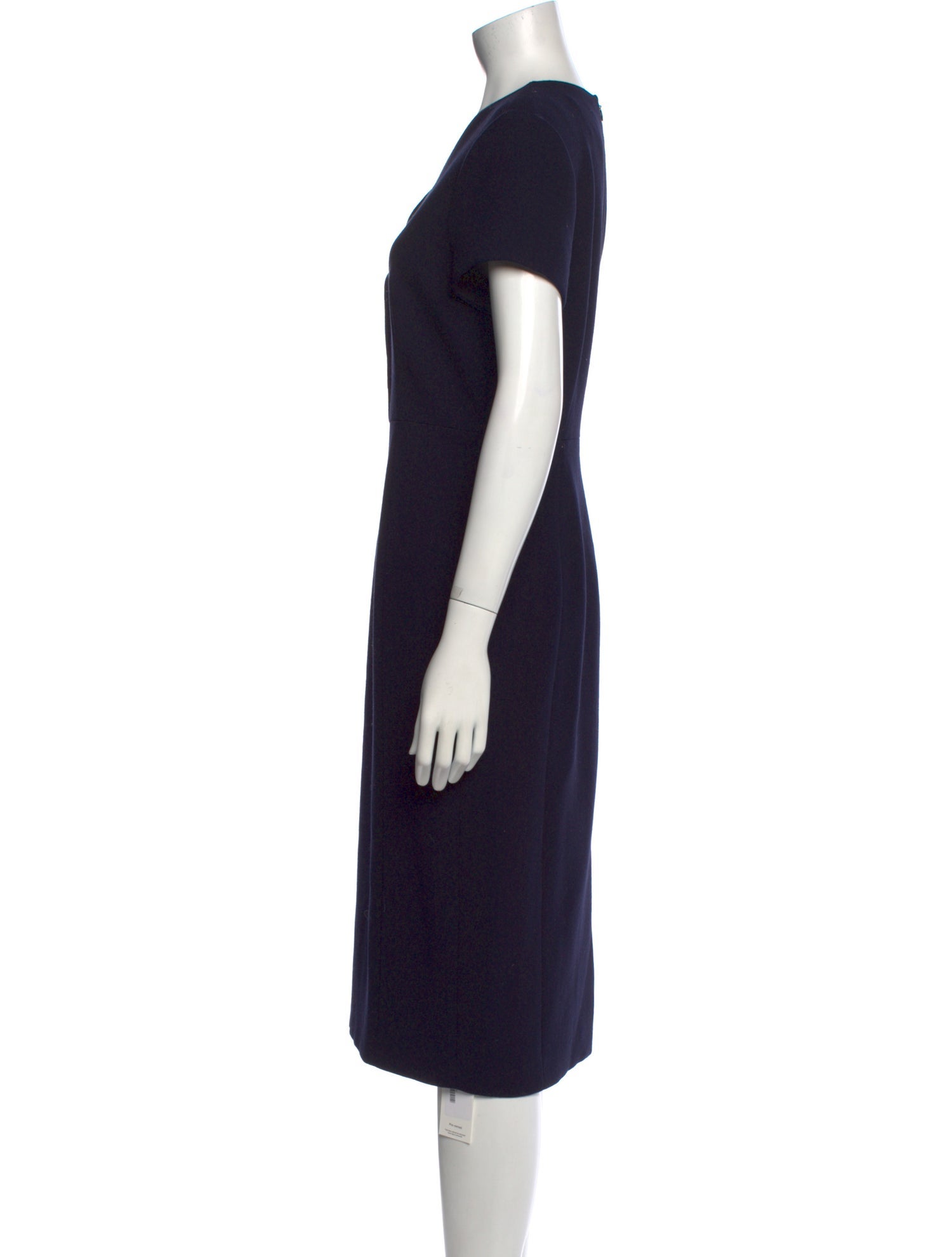 L.K. Bennett V-Neck Midi Length Dress