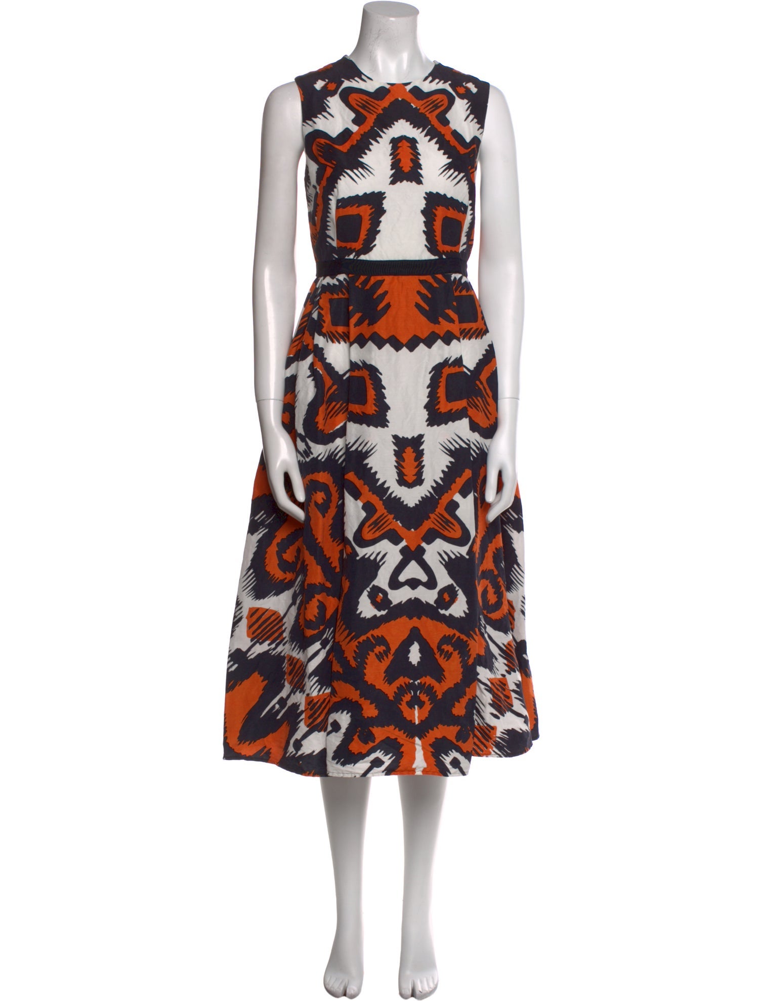 L.K. Bennett Linen Long Dress