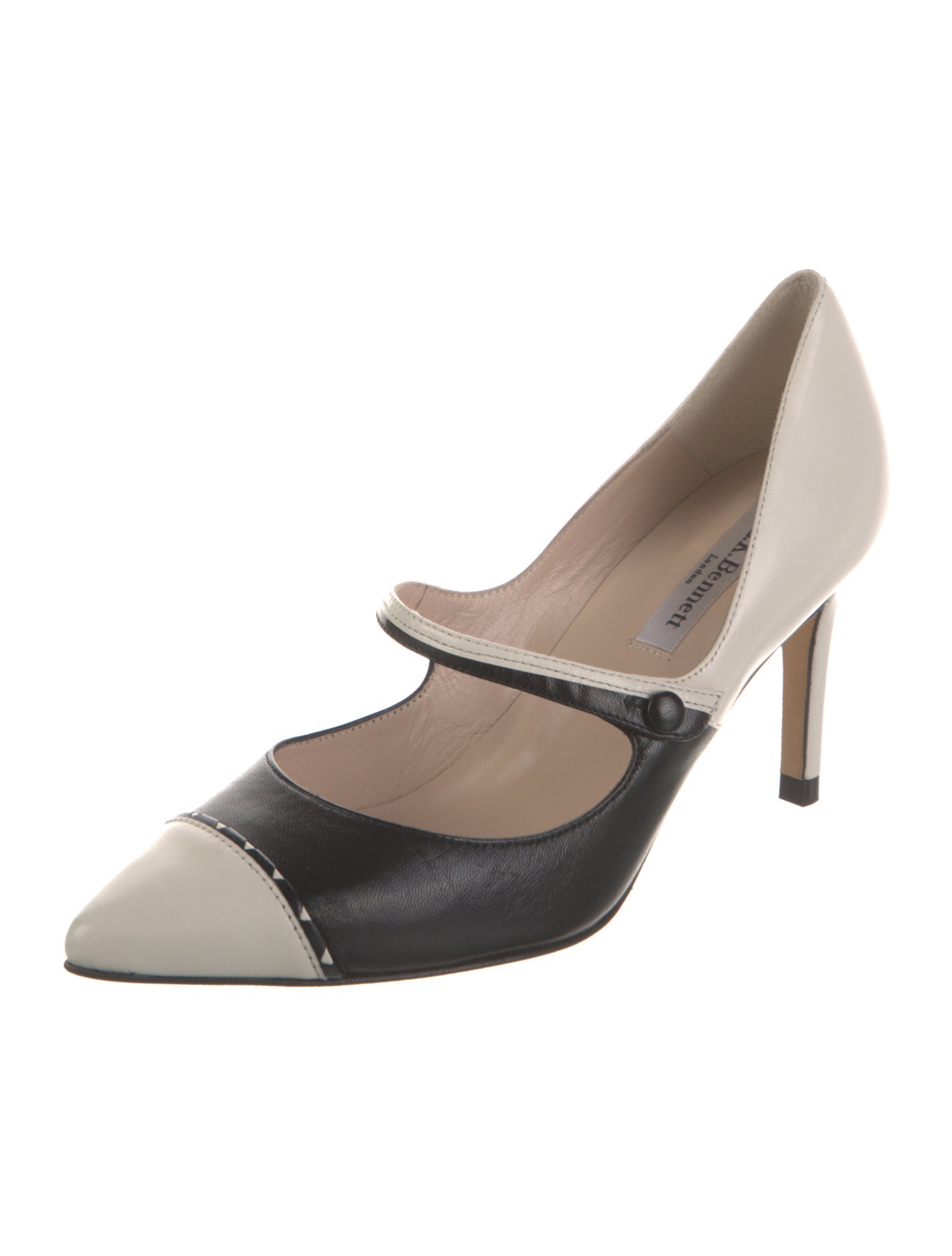 L.K. Bennett Leather D'Orsay Pumps
