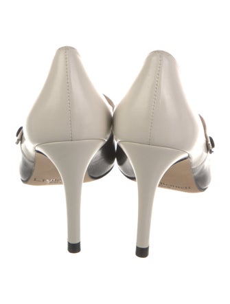 L.K. Bennett Leather D'Orsay Pumps