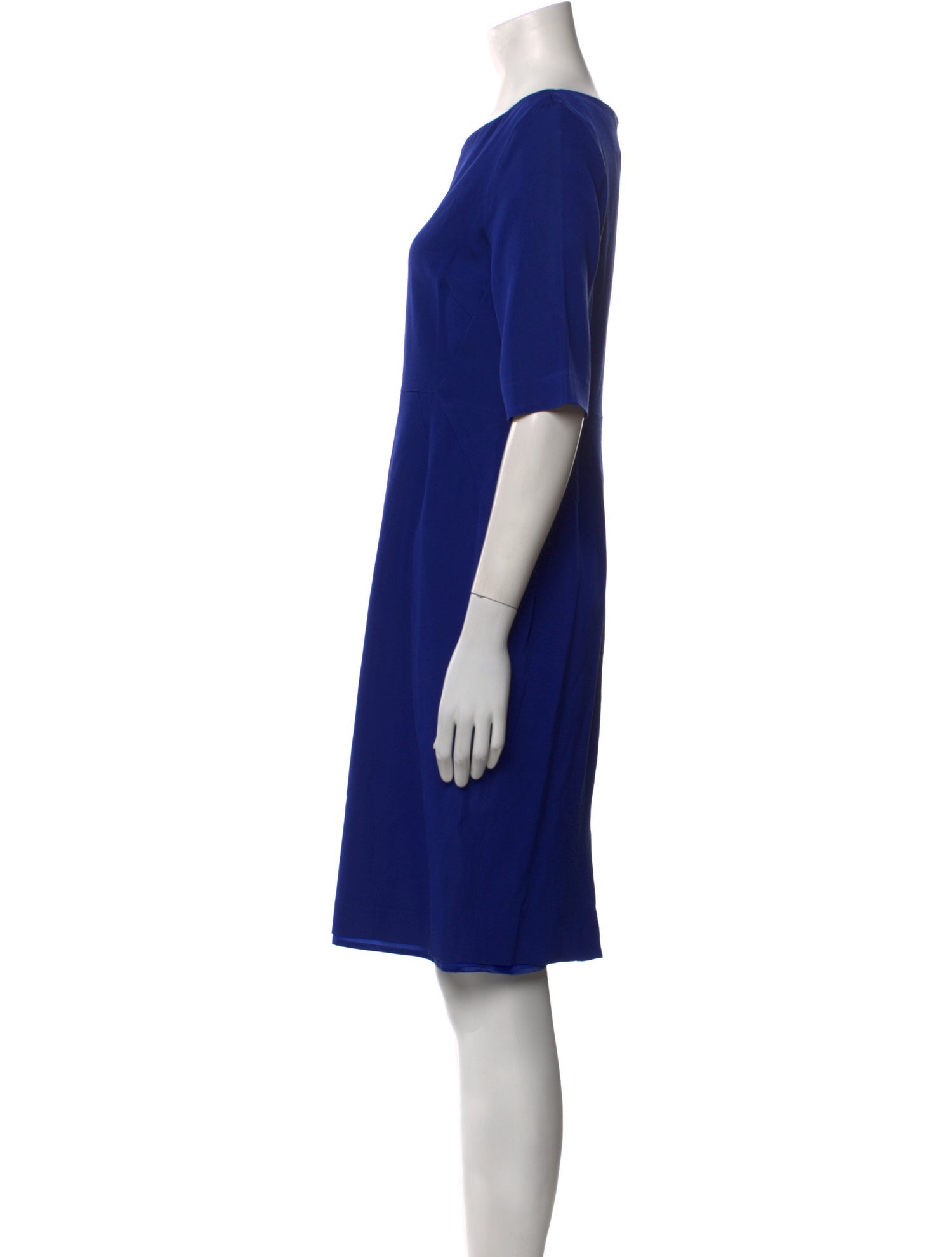 L.K. Bennett V-Neck Knee-Length Dress