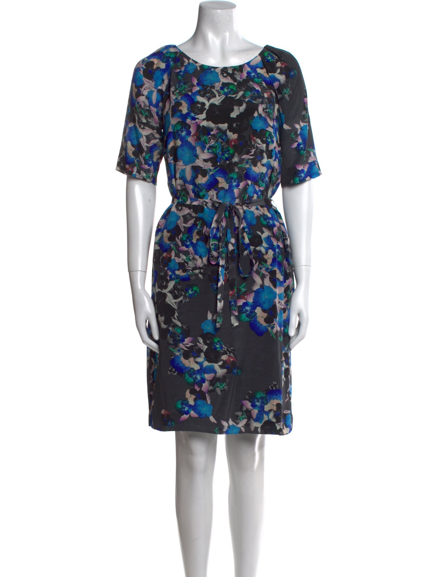 L.K. Bennett Silk Knee-Length Dress