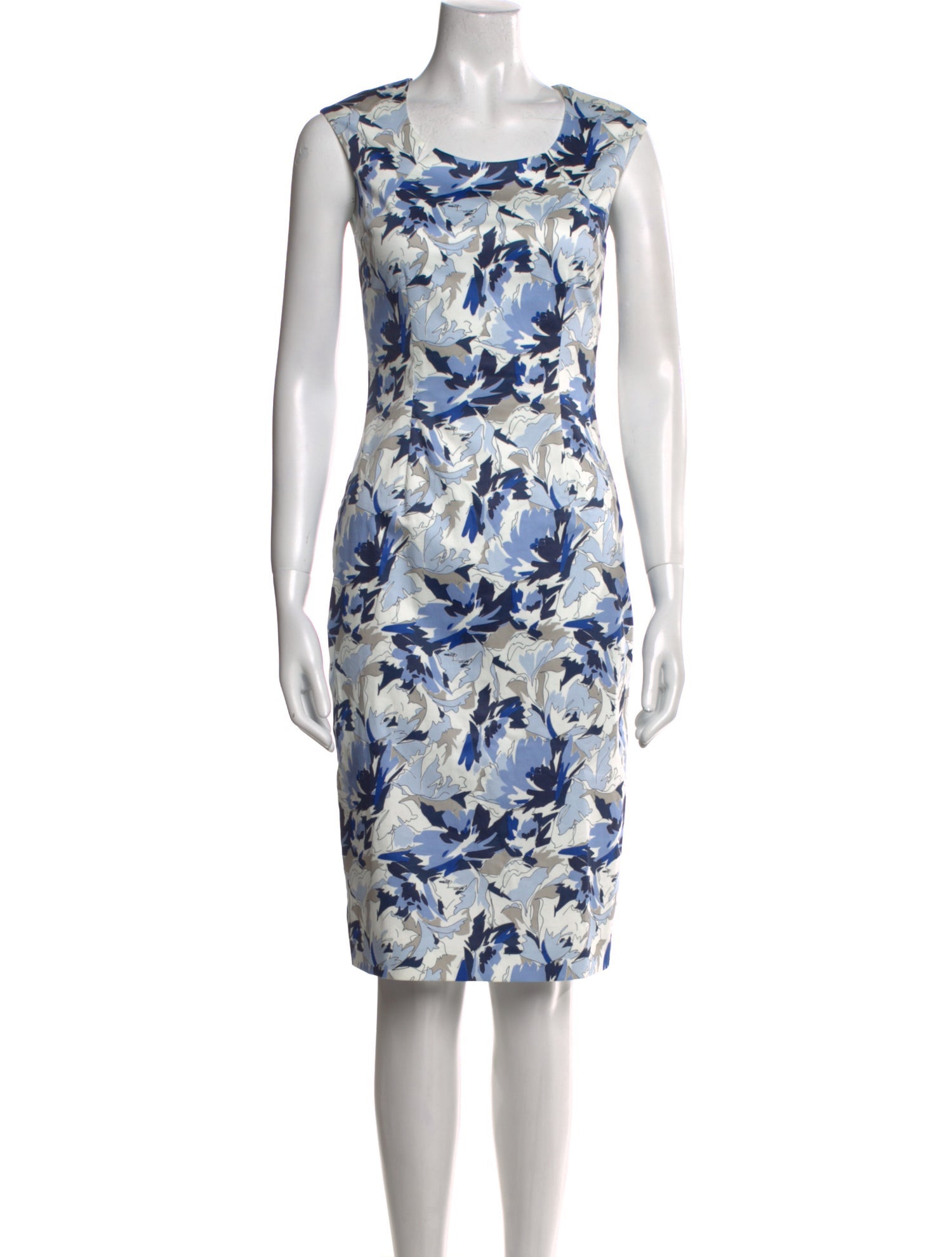 L.K. Bennett Printed Knee-Length Dress