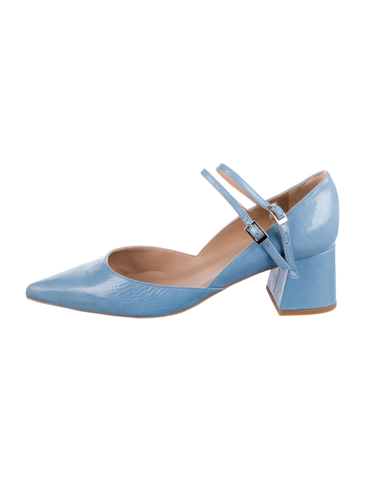 L.K. Bennett Patent Leather D'Orsay Pumps