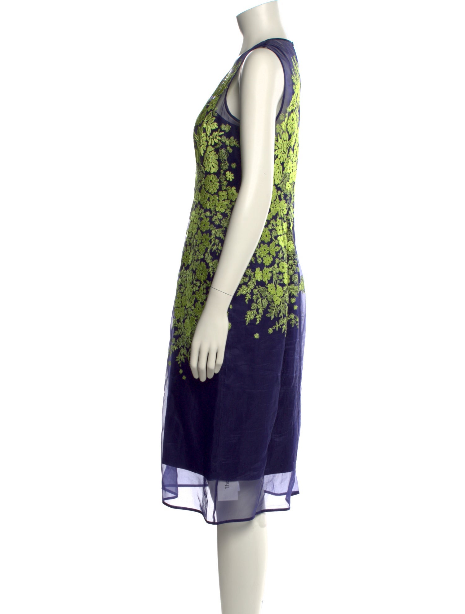 L.K. Bennett Silk Midi Length Dress