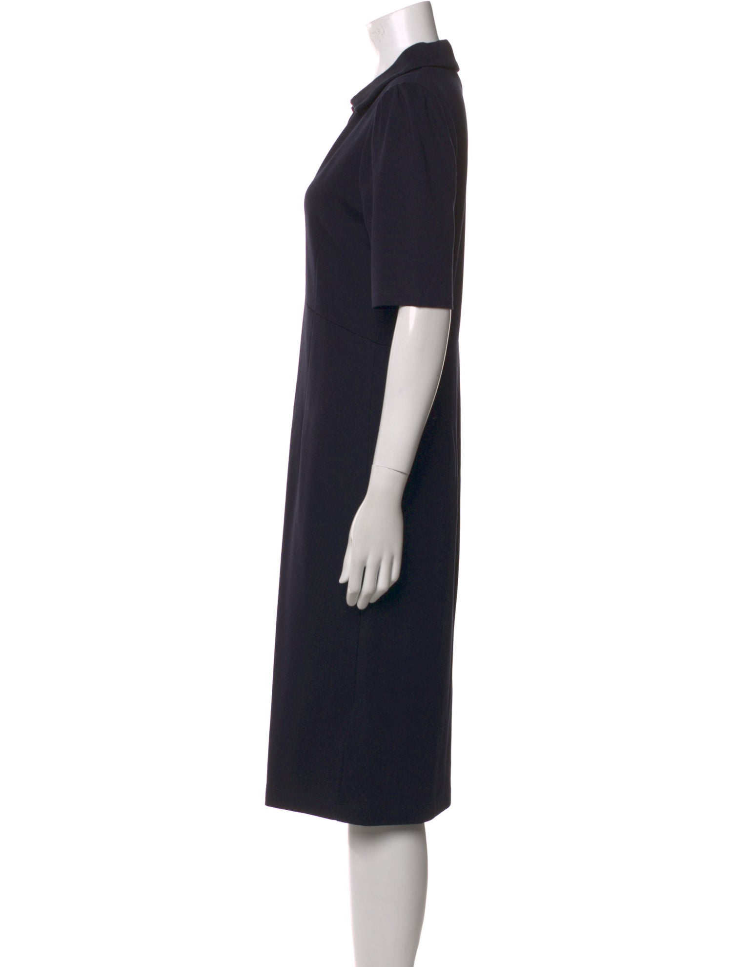 L.K. Bennett V-Neck Midi Length Dress