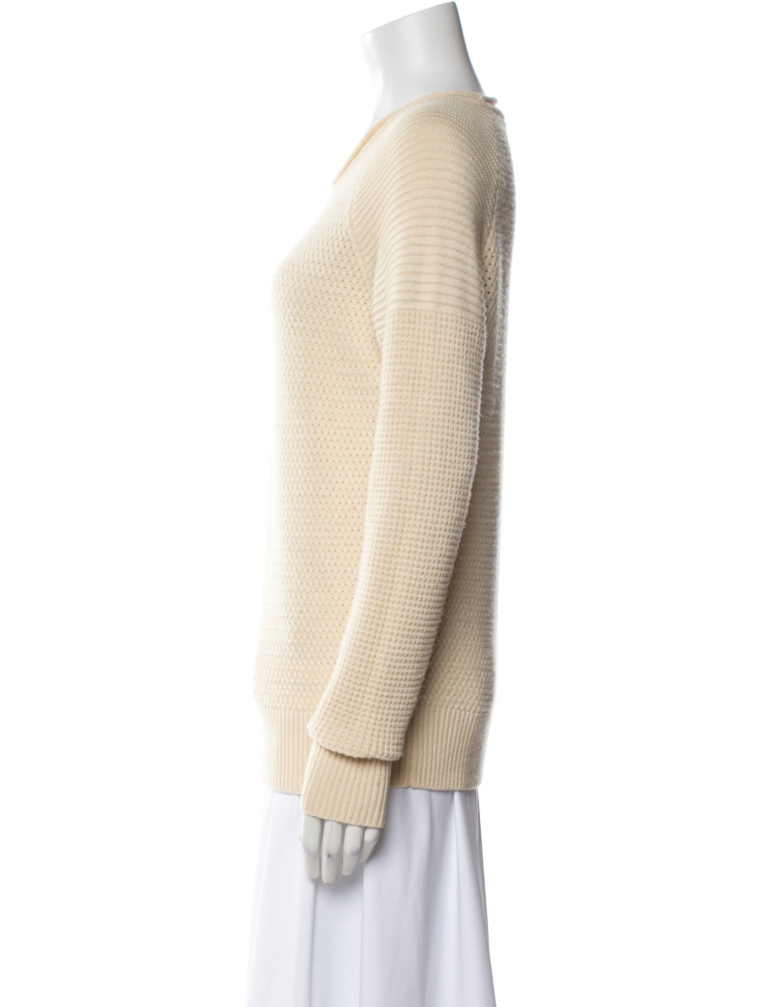 L.K. Bennett Wool Scoop Neck Sweater