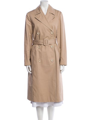 Pre-owned Lk Bennett Trench Coat In Neutral