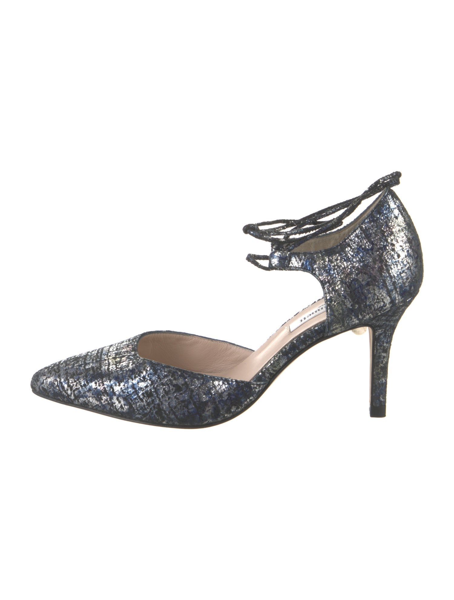 L.K. Bennett Patterned D'Orsay Pumps