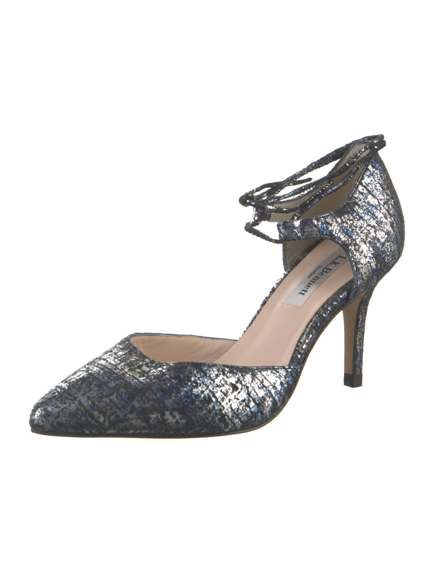 L.K. Bennett Patterned D'Orsay Pumps