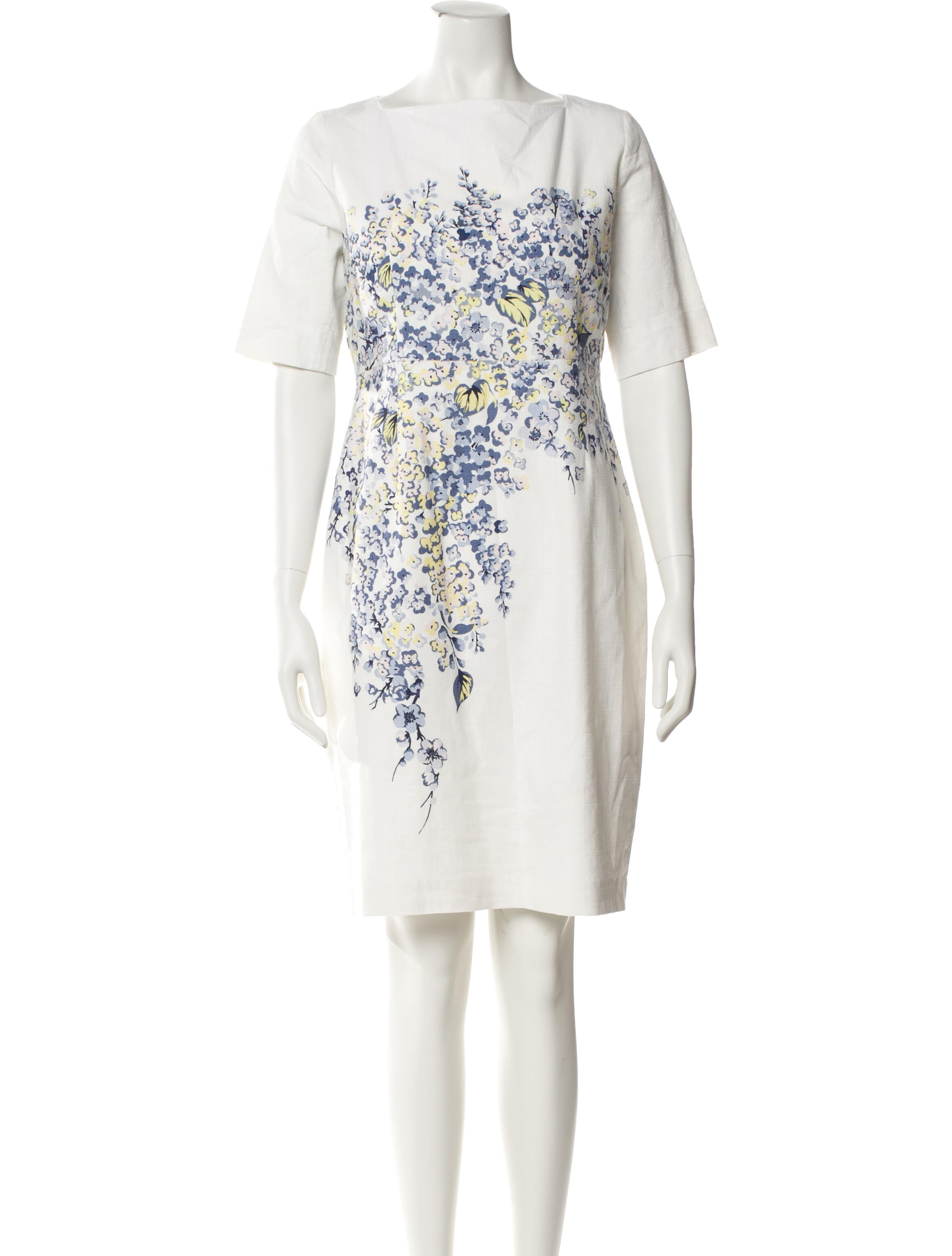 L.K. Bennett Graphic Print Mini Dress