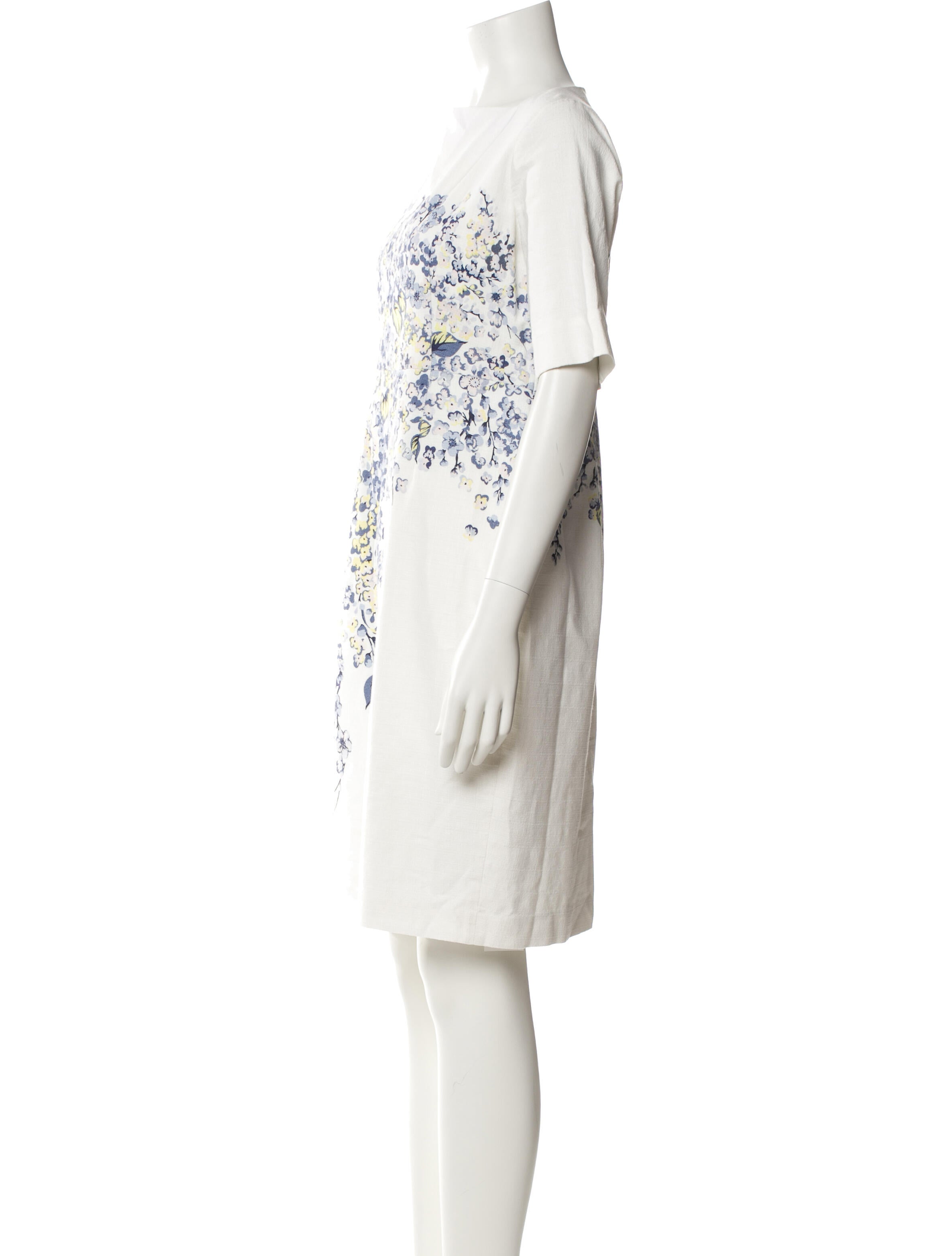 L.K. Bennett Graphic Print Mini Dress