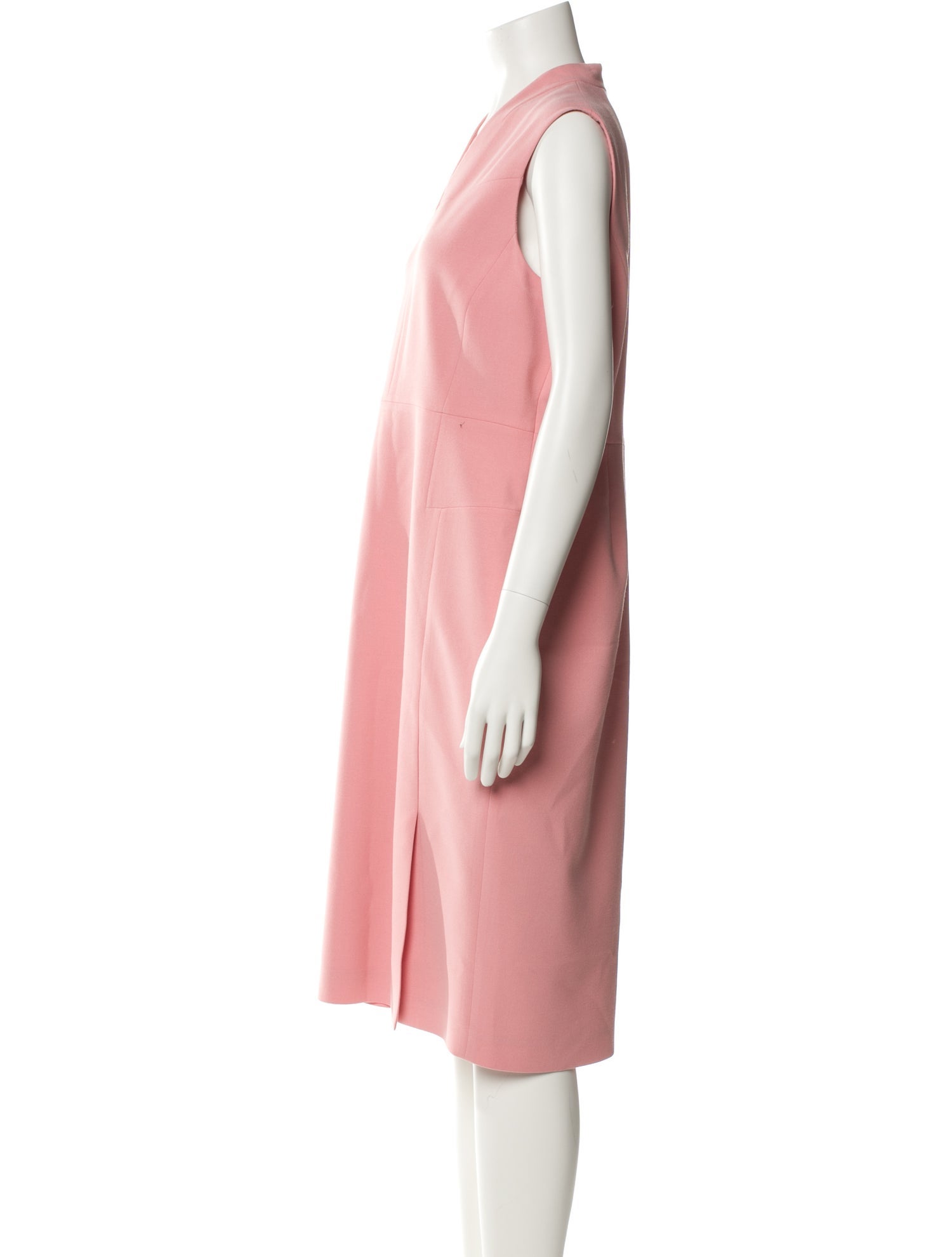 L.K. Bennett V-Neck Midi Length Dress