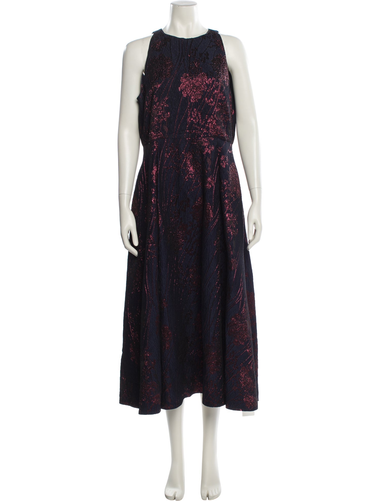 L.K. Bennett Floral Print Long Dress