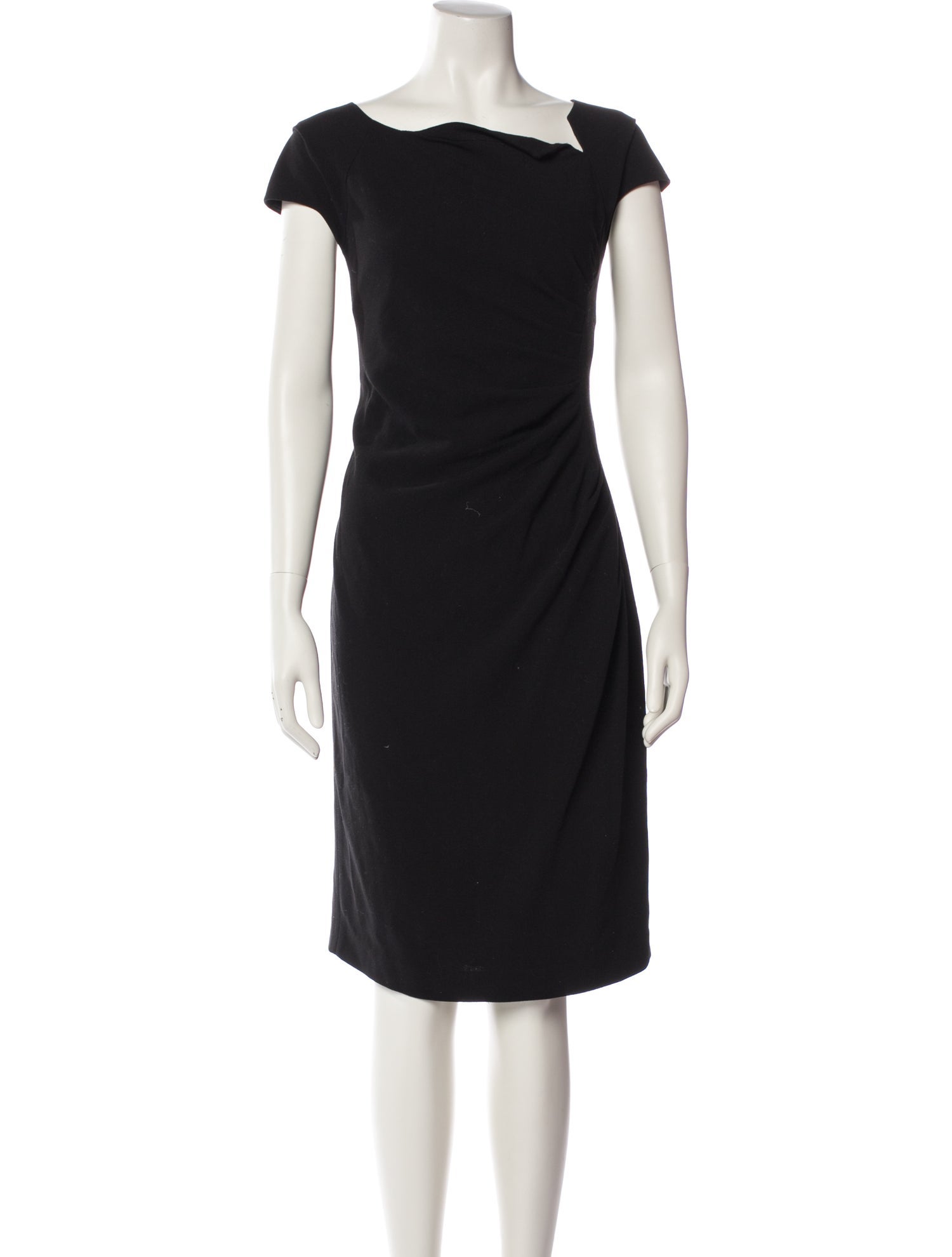 L.K. Bennett Bateau Neckline Knee-Length Dress