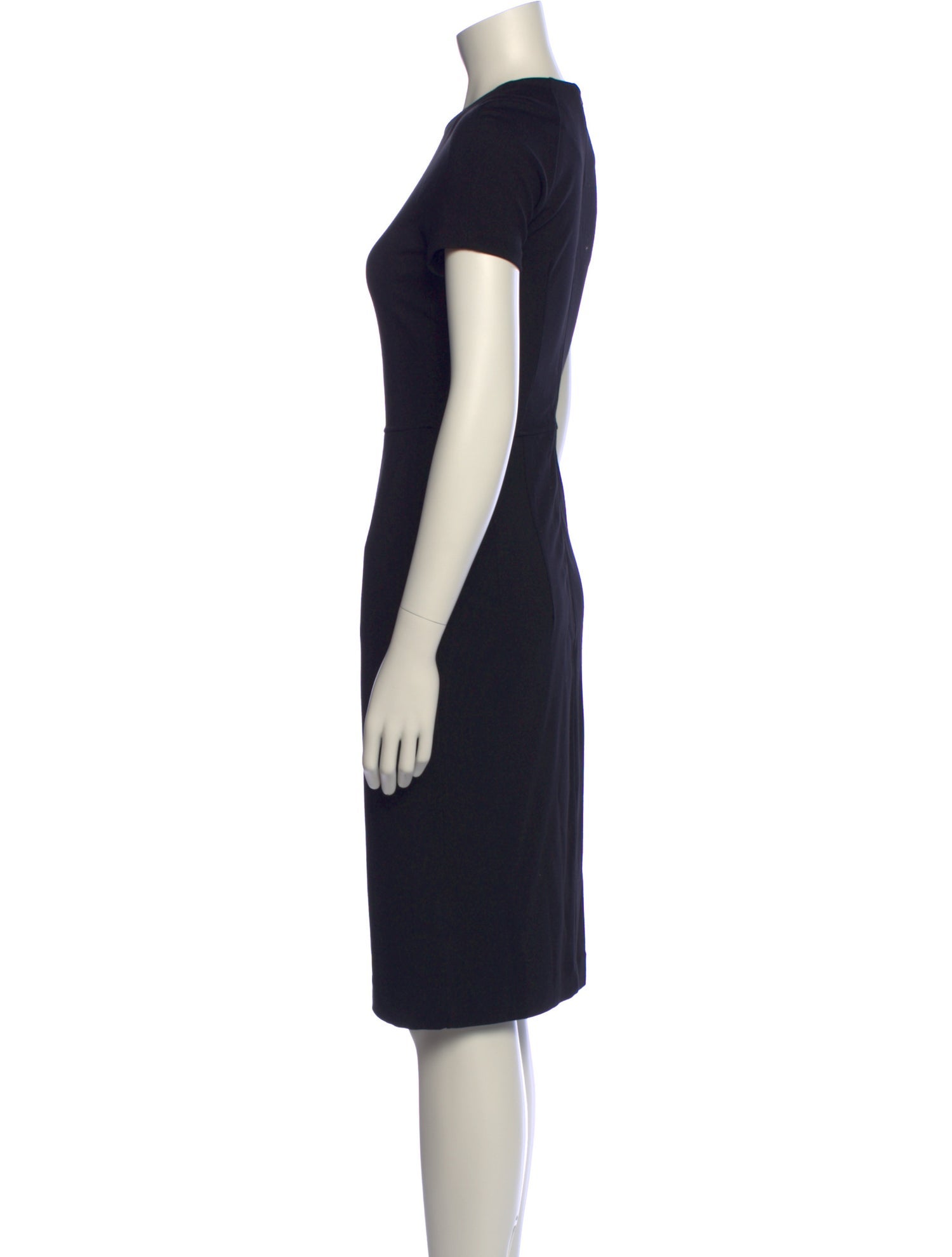 L.K. Bennett Crew Neck Knee-Length Dress