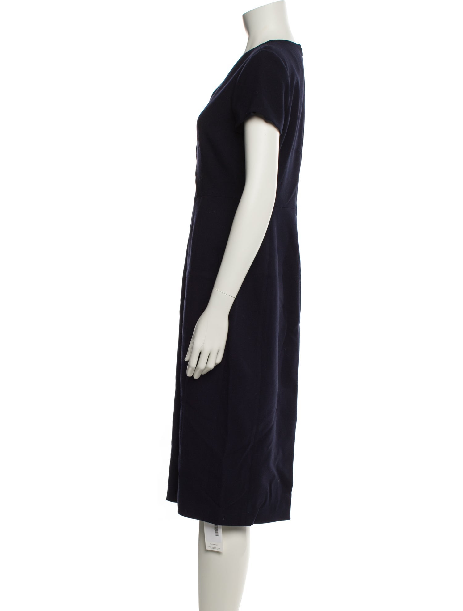 L.K. Bennett V-Neck Midi Length Dress
