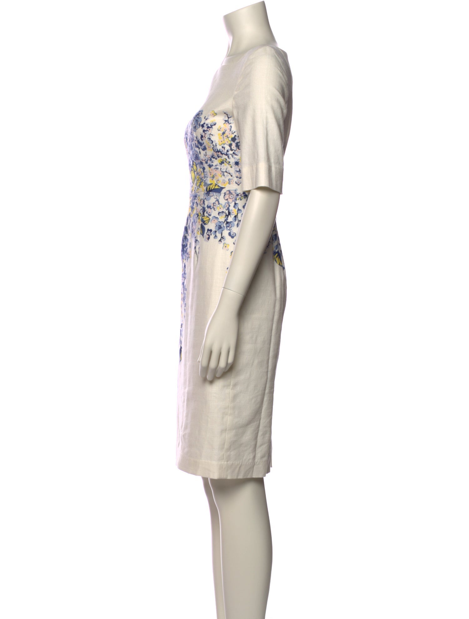 L.K. Bennett Printed Knee-Length Dress