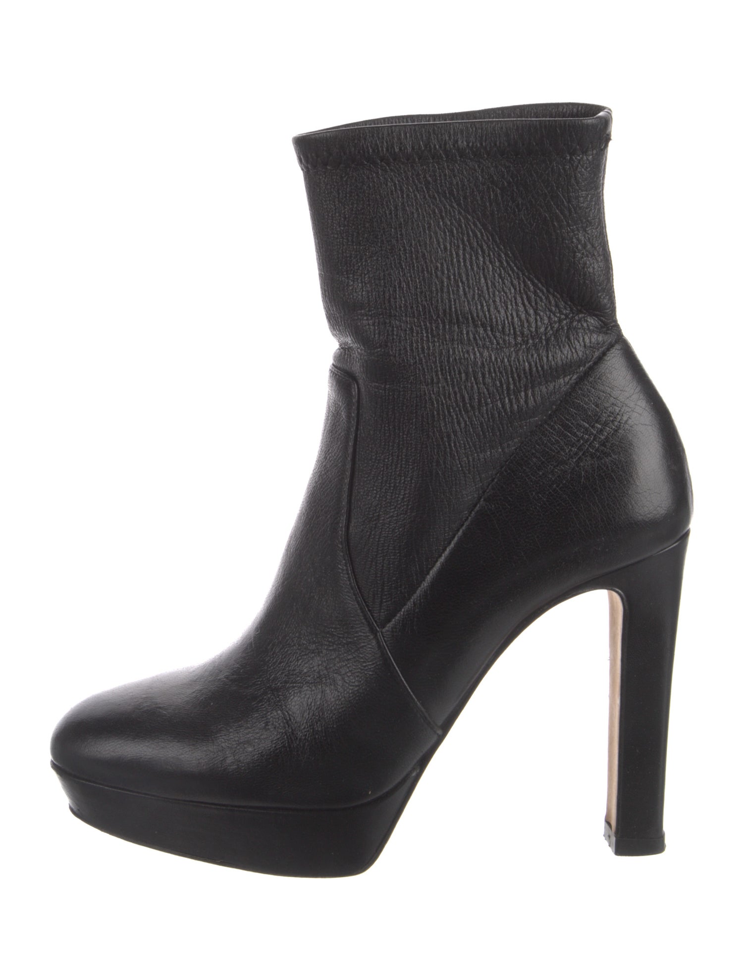 L.K. Bennett Leather Sock Boots