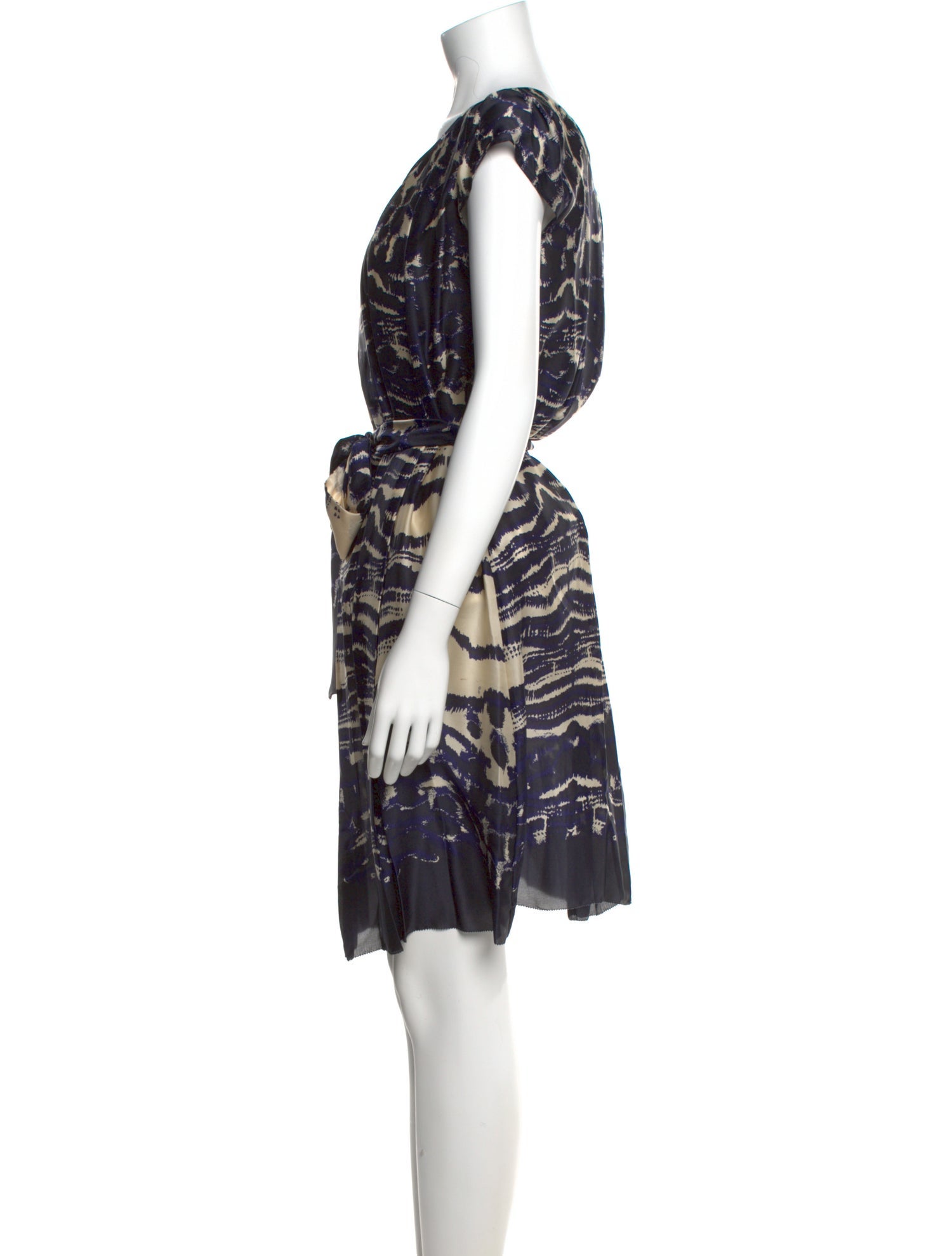 L.K. Bennett Silk Knee-Length Dress