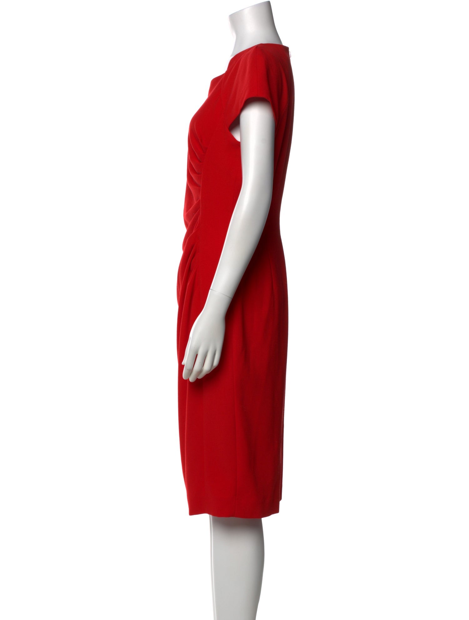 L.K. Bennett Square Neckline Midi Length Dress