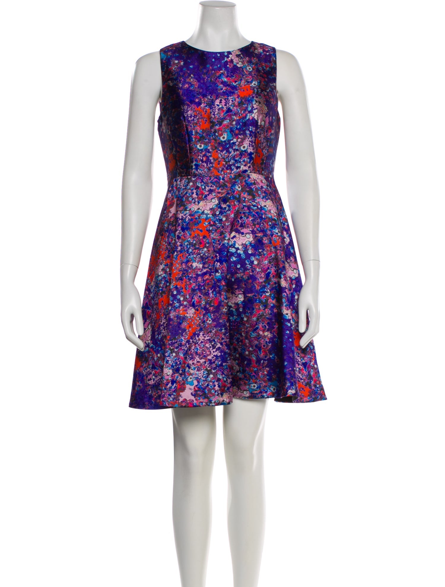 L.K. Bennett Floral Print Mini Dress