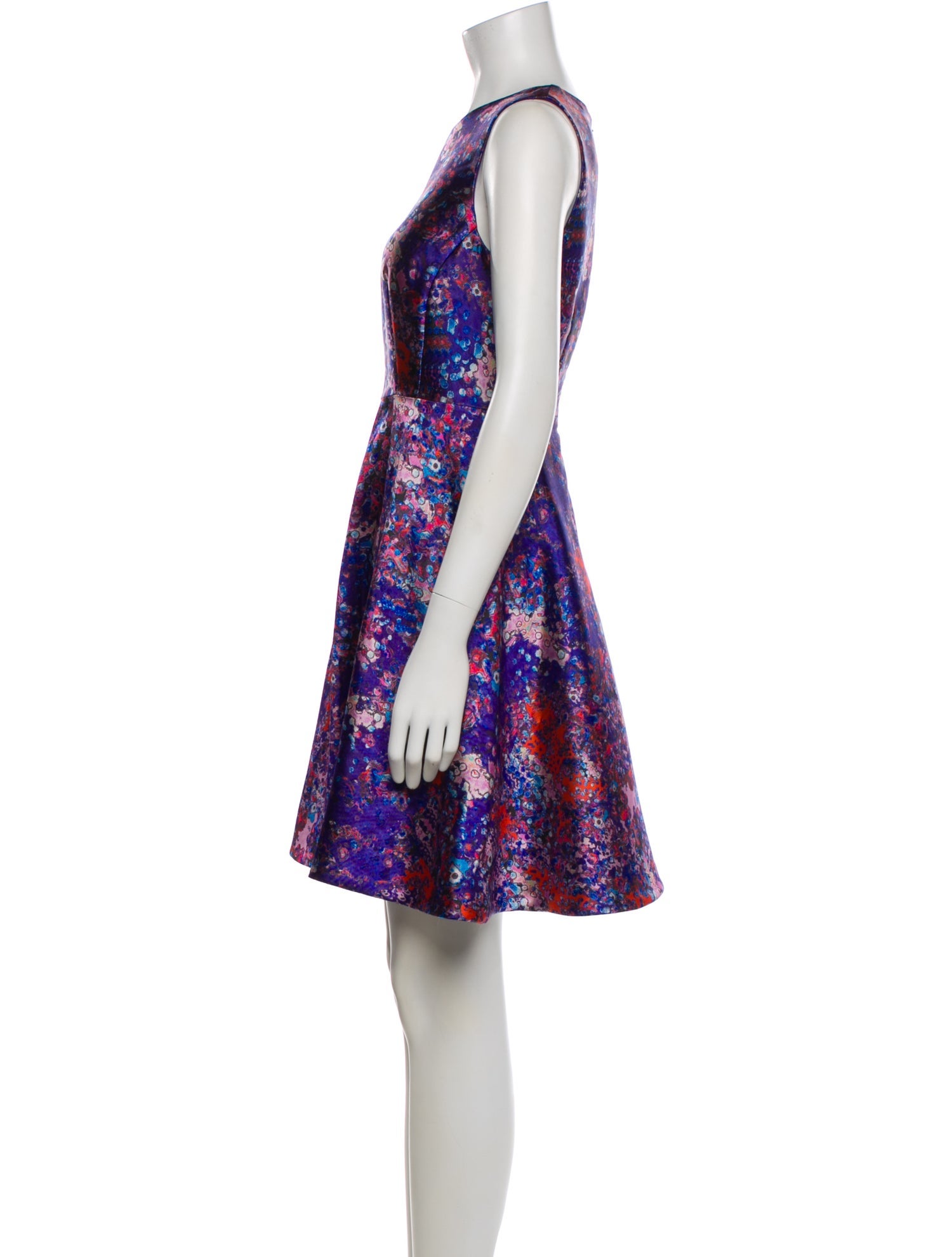L.K. Bennett Floral Print Mini Dress