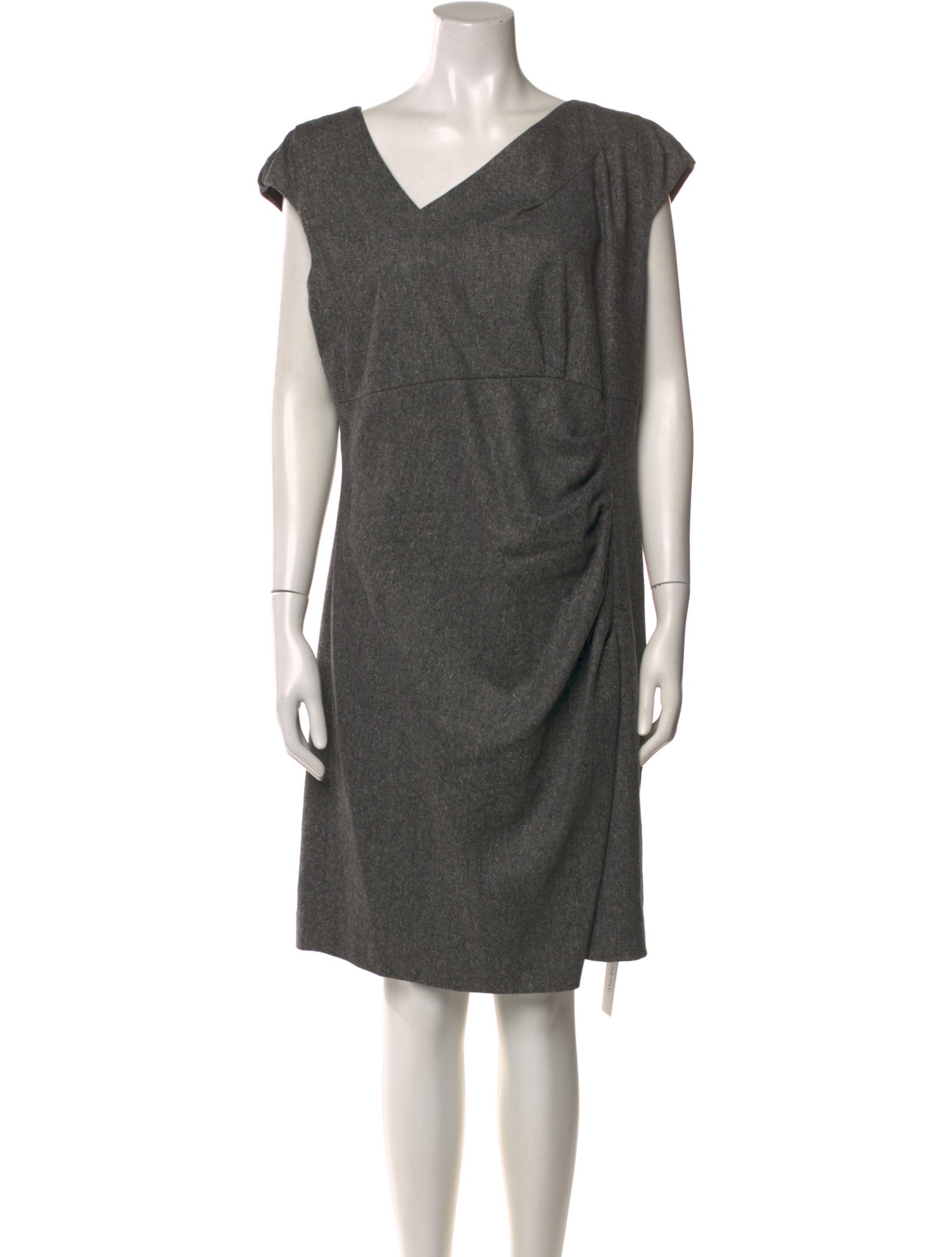 L.K. Bennett Cowl Neck Knee-Length Dress