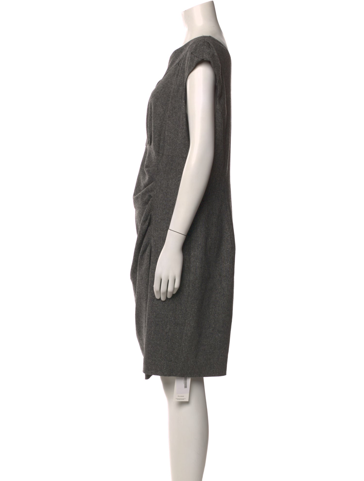 L.K. Bennett Cowl Neck Knee-Length Dress