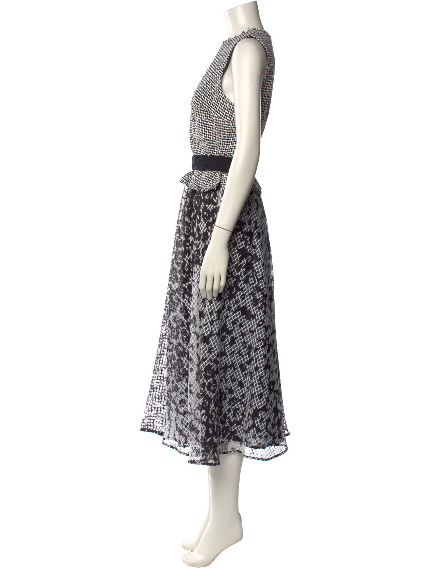 L.K. Bennett Printed Long Dress