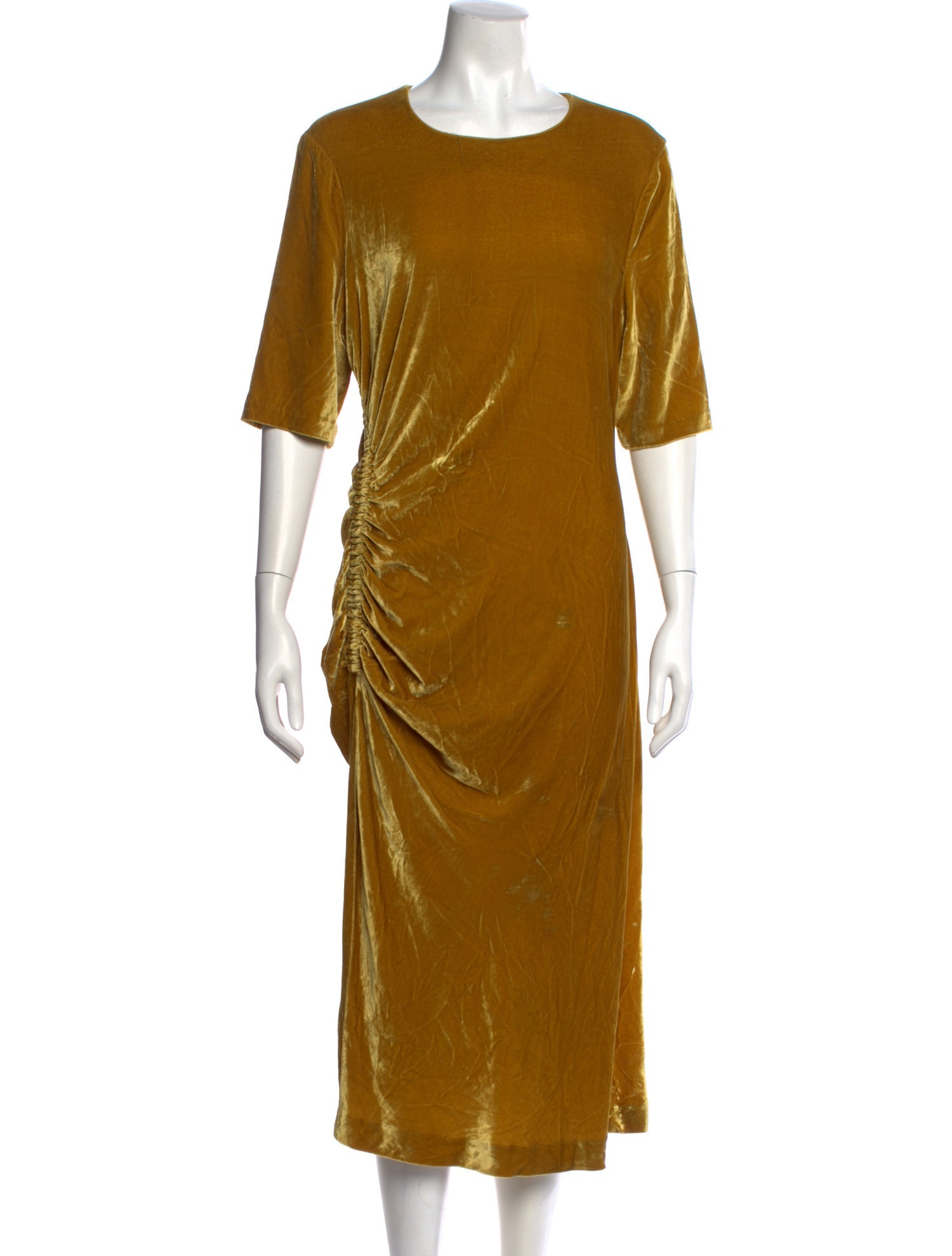 L.K. Bennett Crew Neck Long Dress