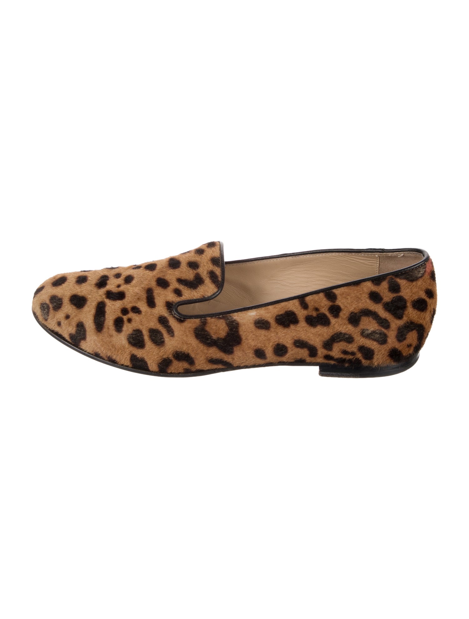 L.K. Bennett Ponyhair Animal Print Flats
