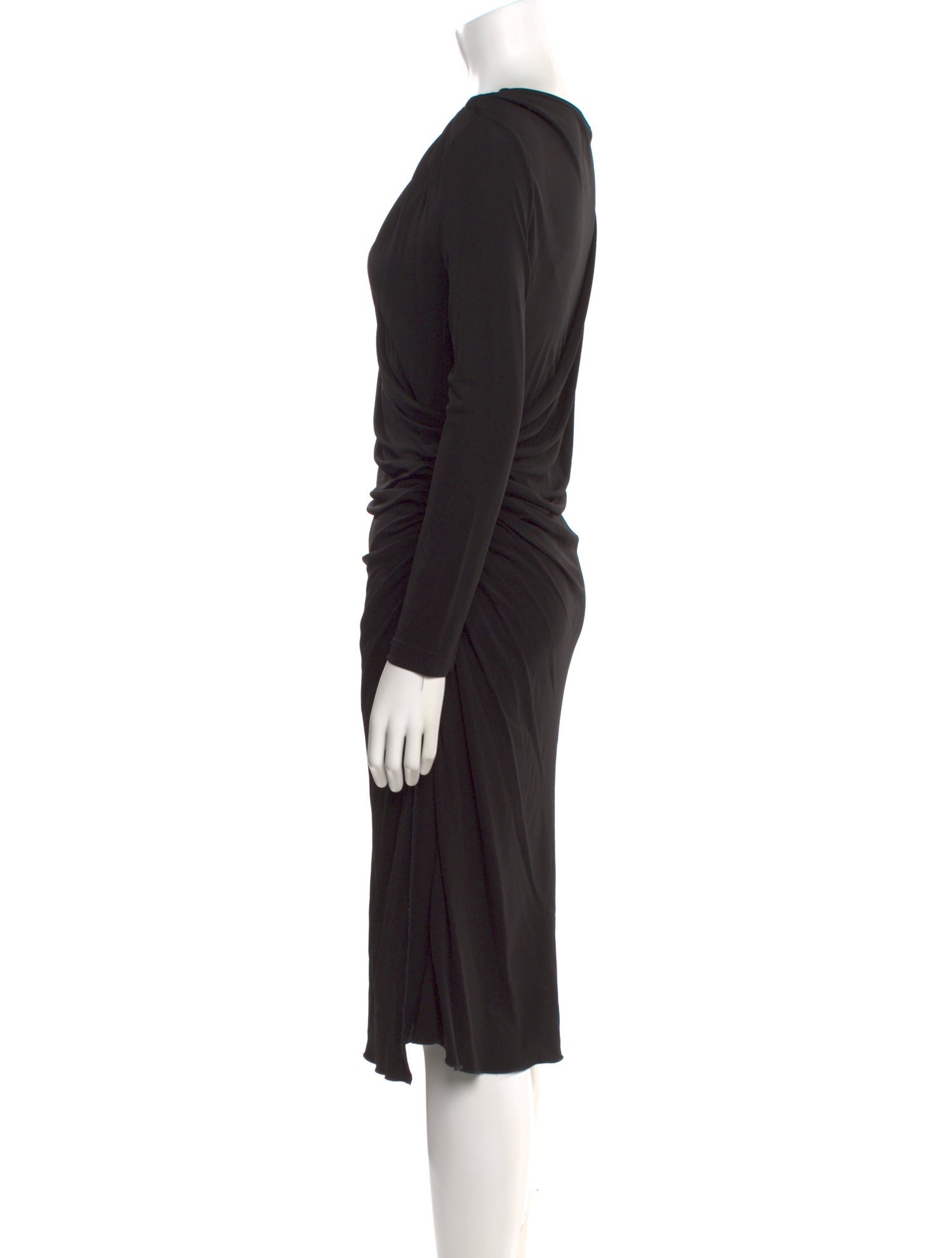 L.K. Bennett V-Neck Midi Length Dress