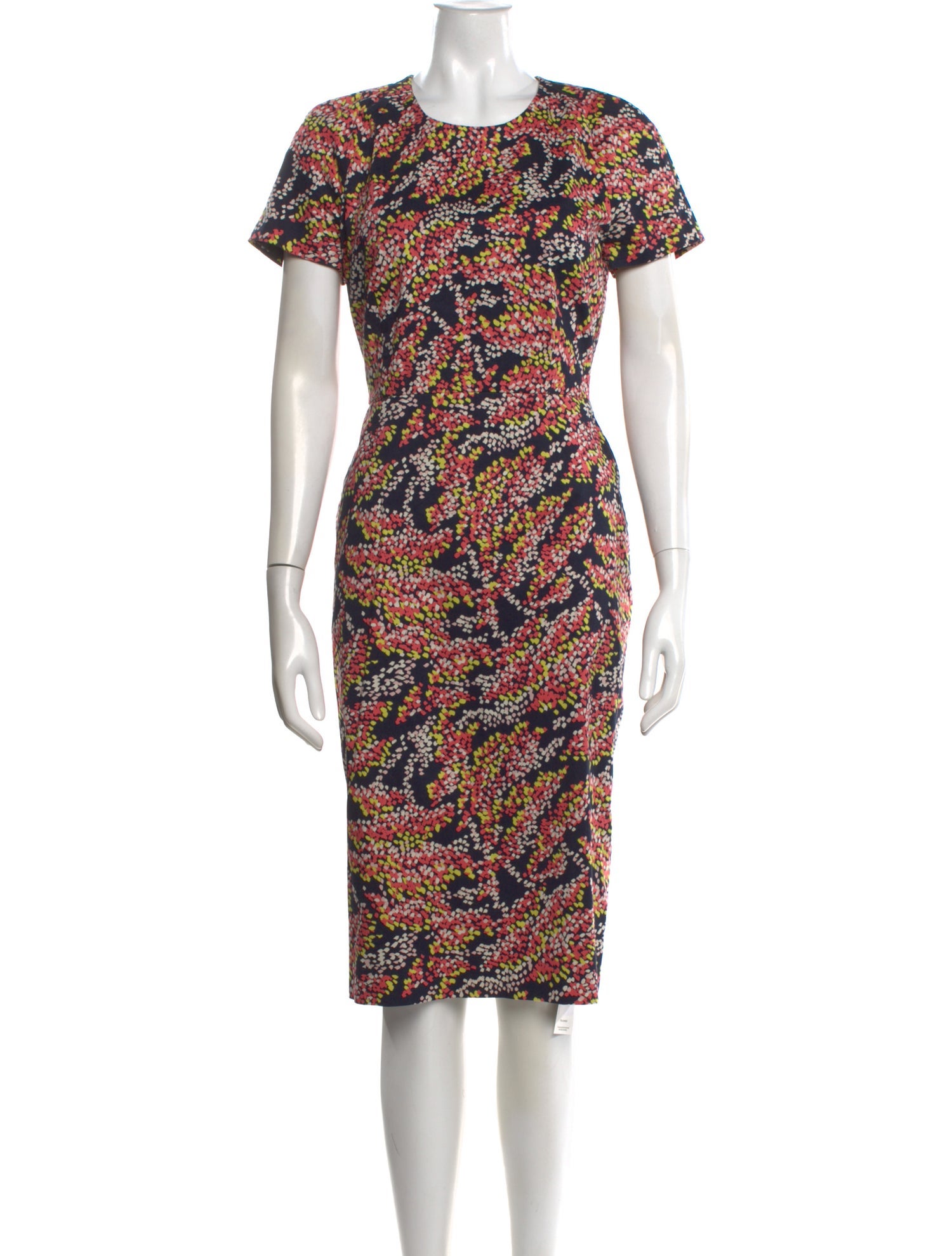 L.K. Bennett Printed Midi Length Dress