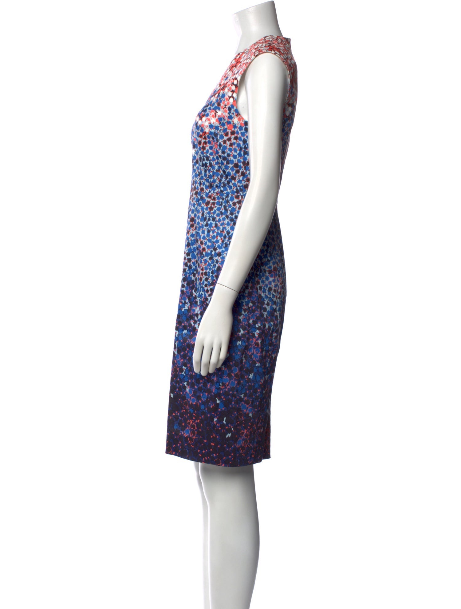 L.K. Bennett Printed Knee-Length Dress