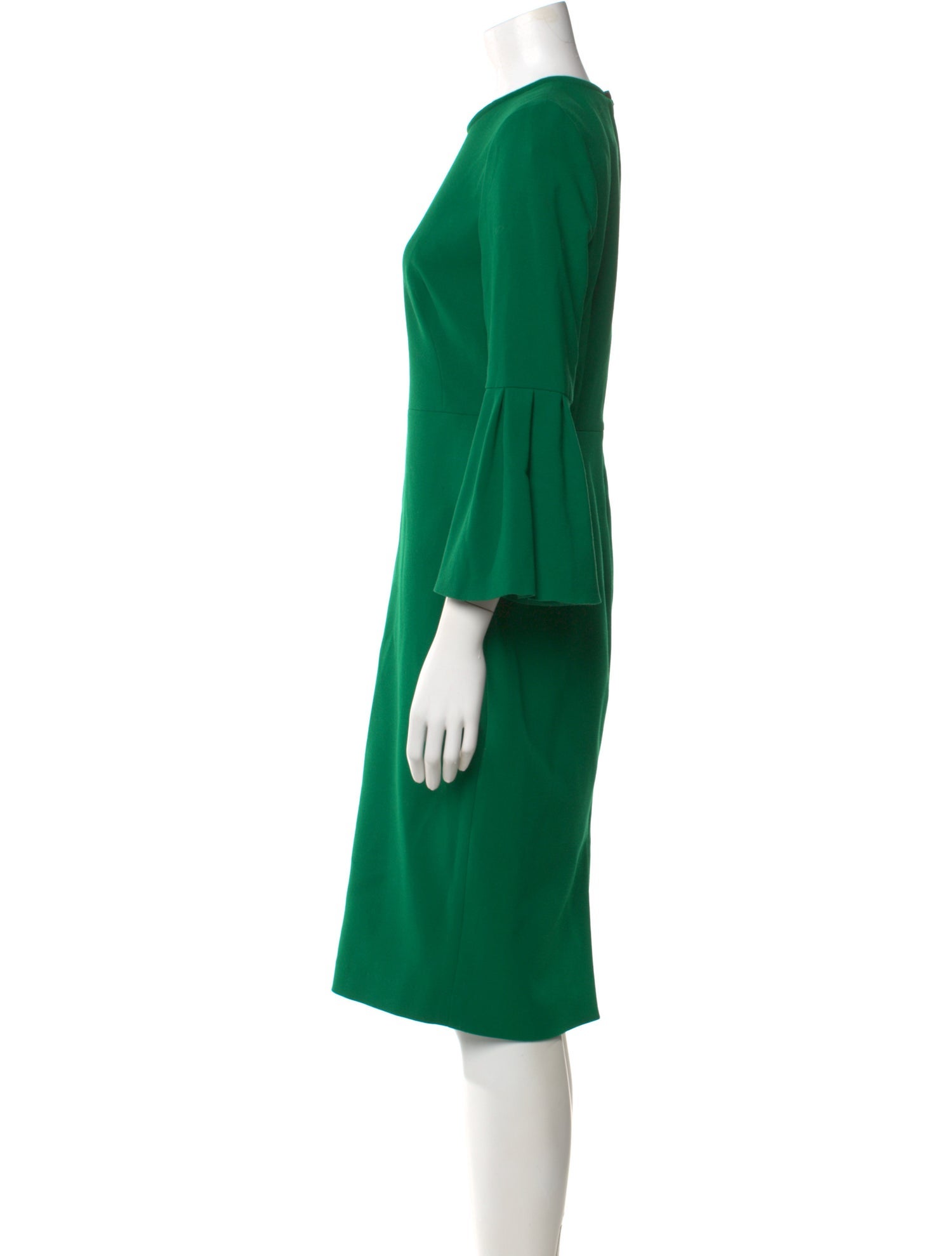 L.K. Bennett Crew Neck Midi Length Dress