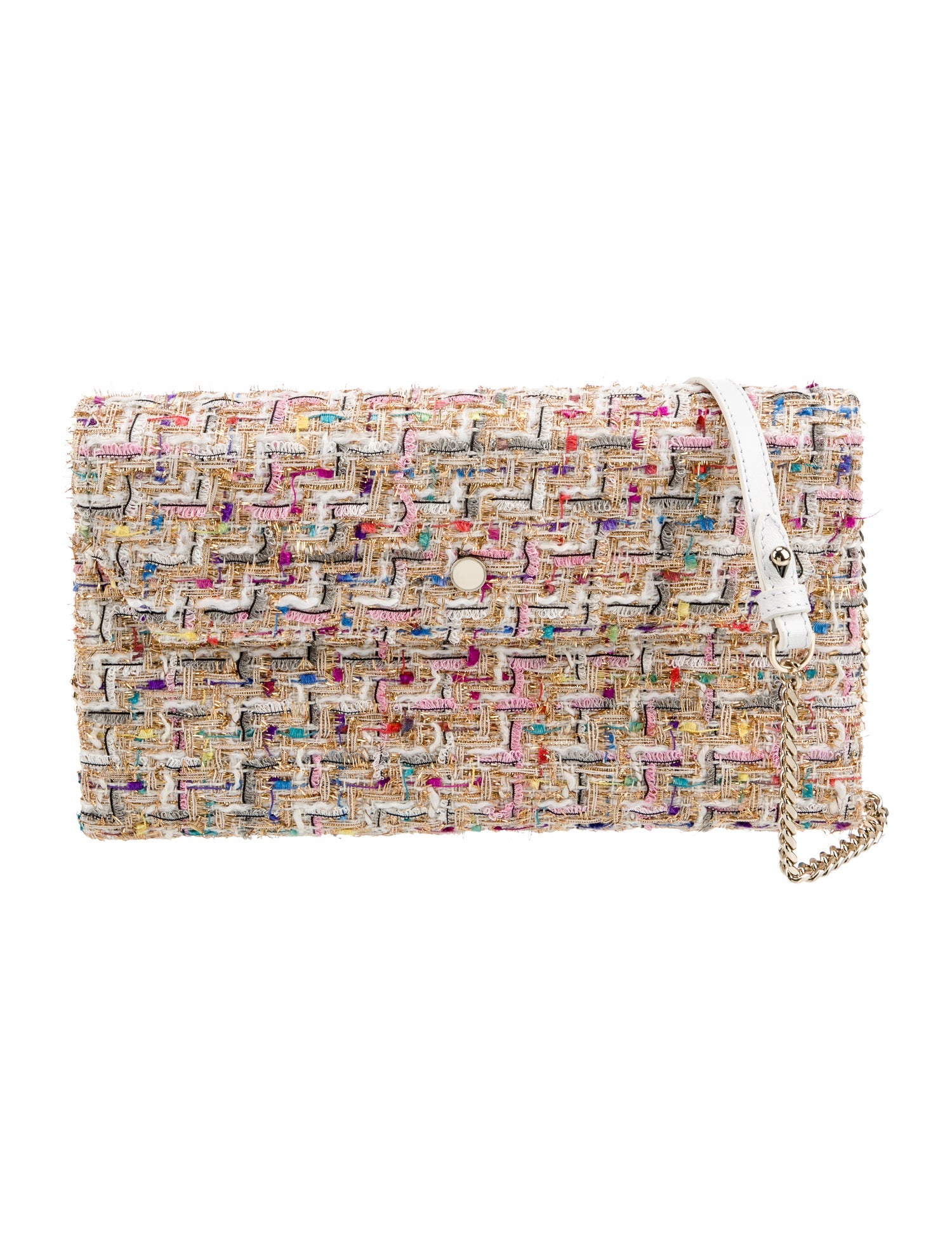 L.K. Bennett Tweed Clutch