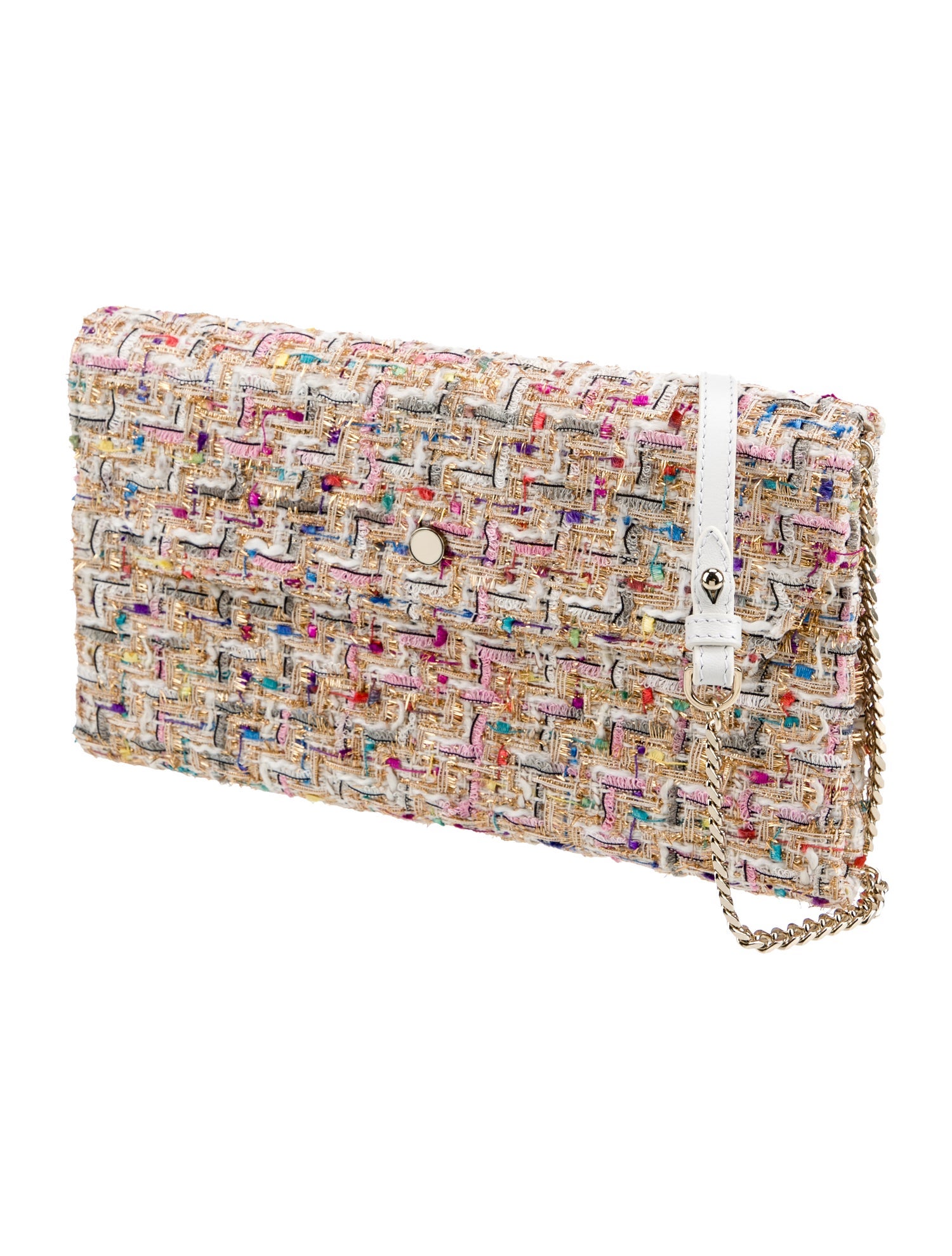 L.K. Bennett Tweed Clutch