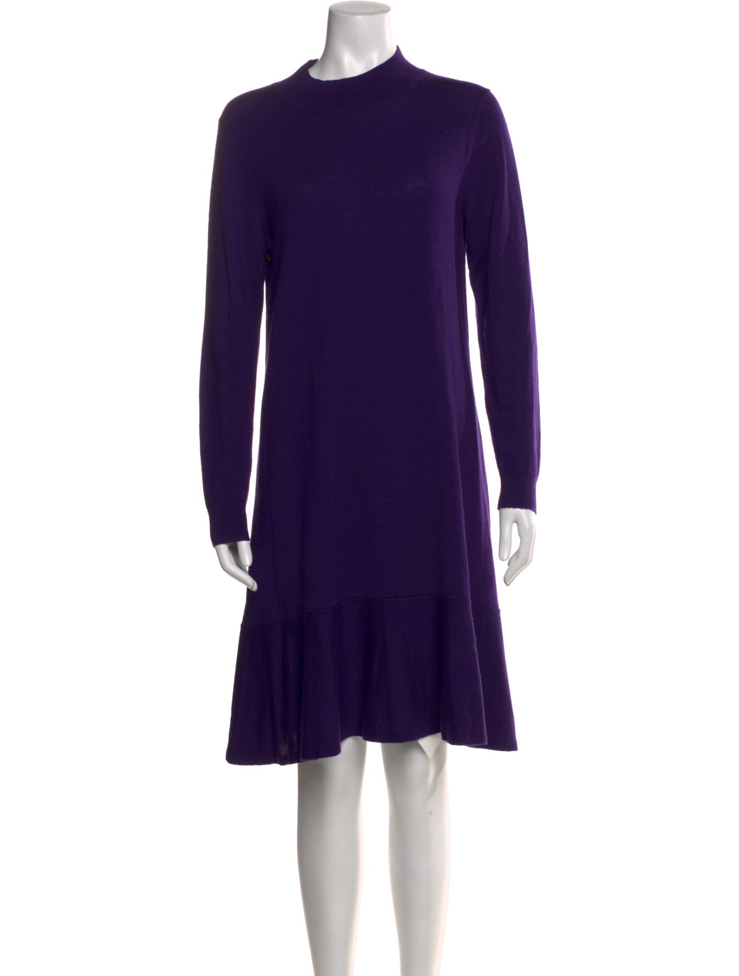 L.K. Bennett Wool Knee-Length Dress