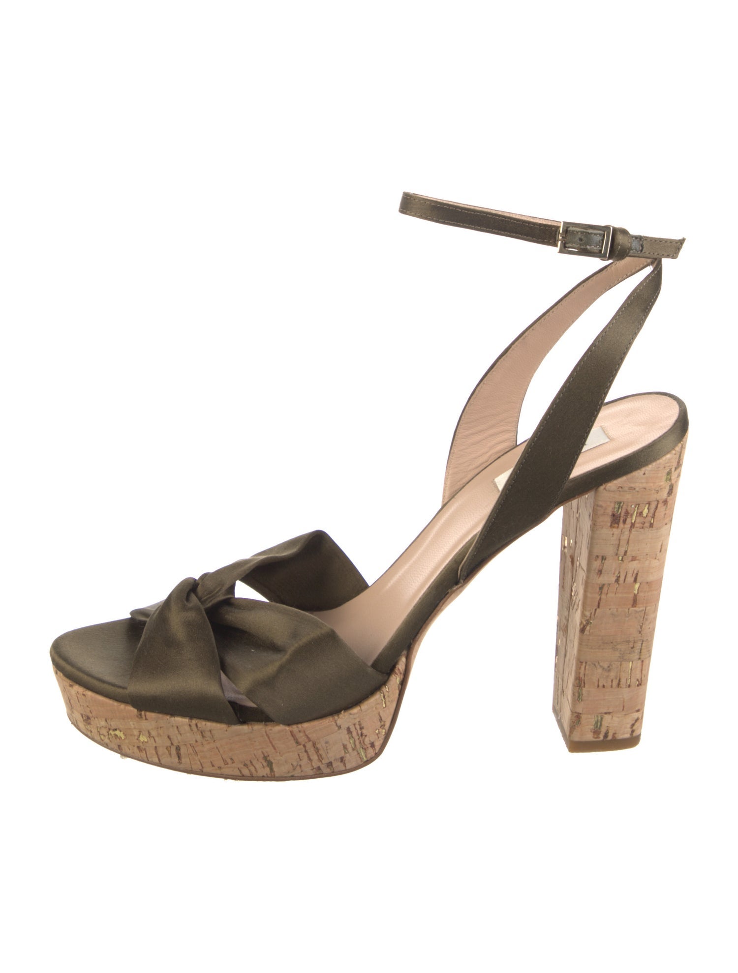 L.K. Bennett Silk Sandals