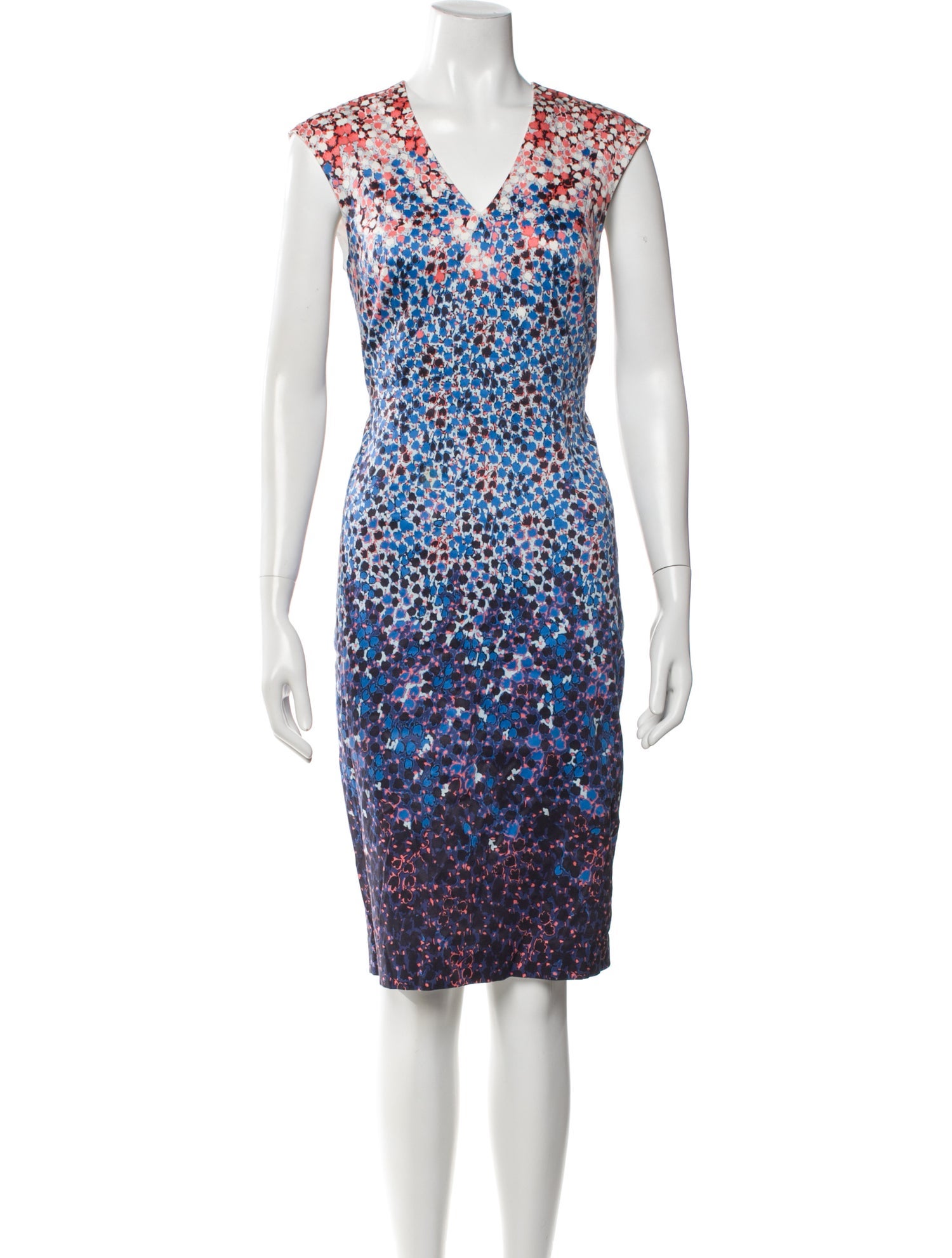 L.K. Bennett Printed Knee-Length Dress