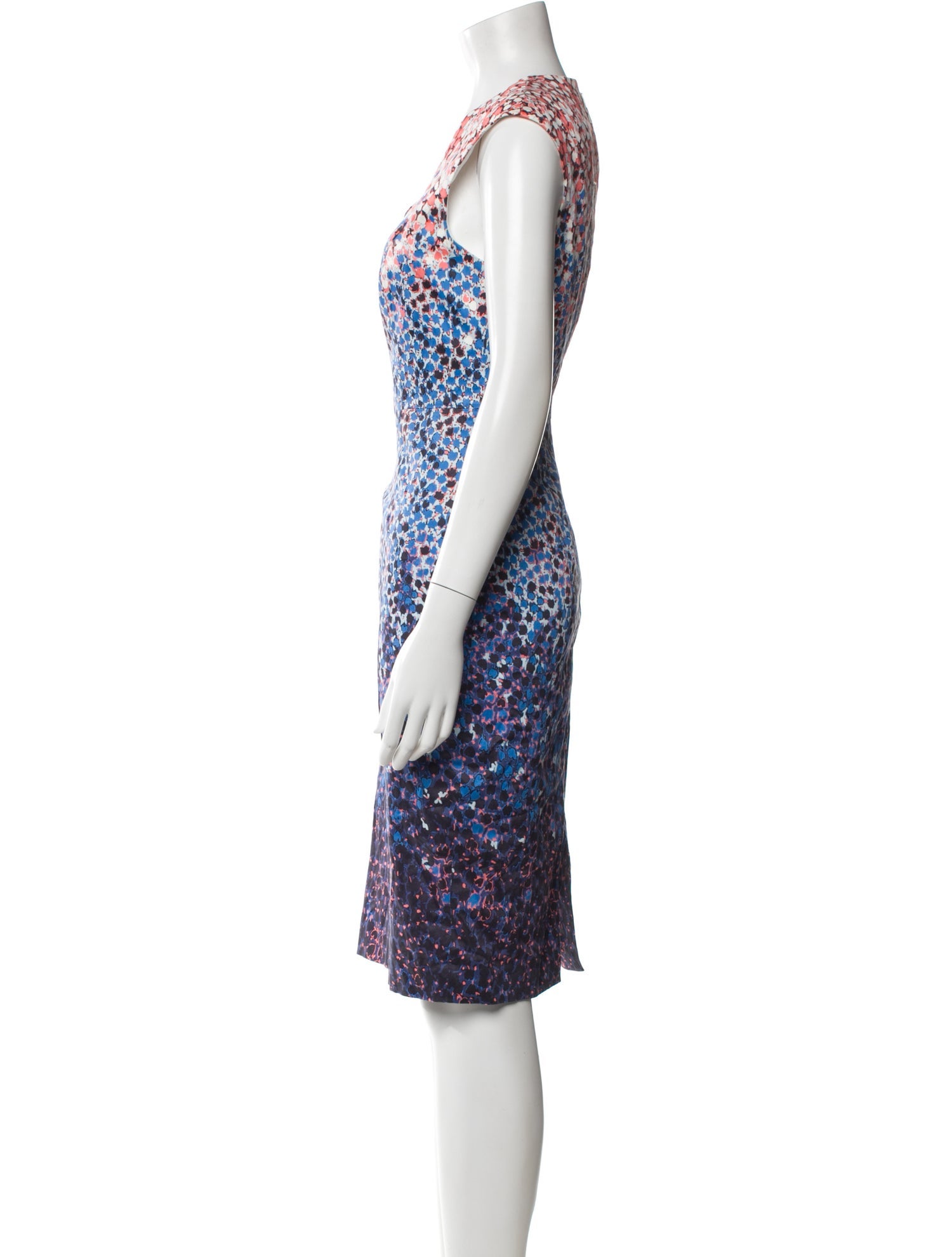 L.K. Bennett Printed Knee-Length Dress