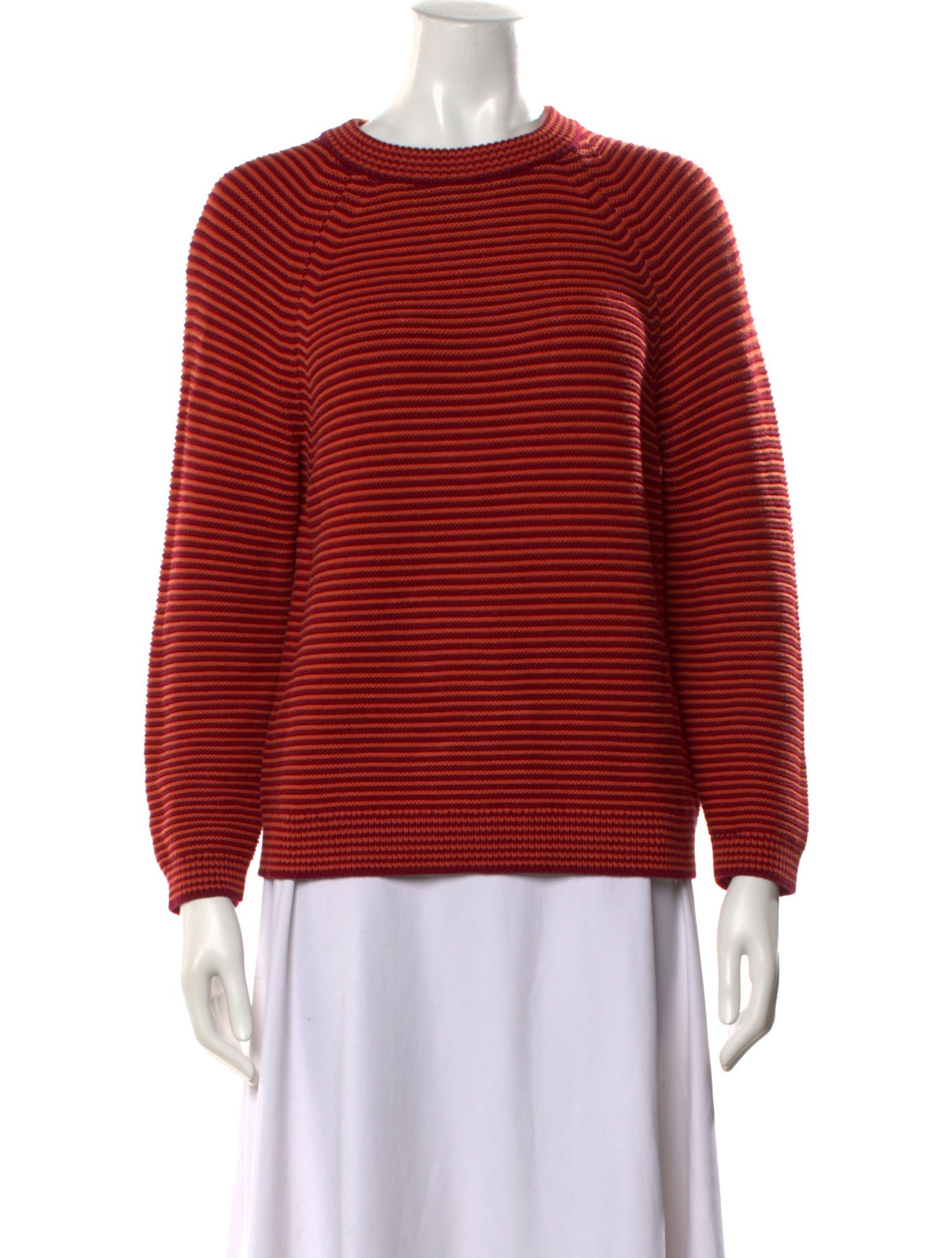 L.K. Bennett Striped Crew Neck Sweater