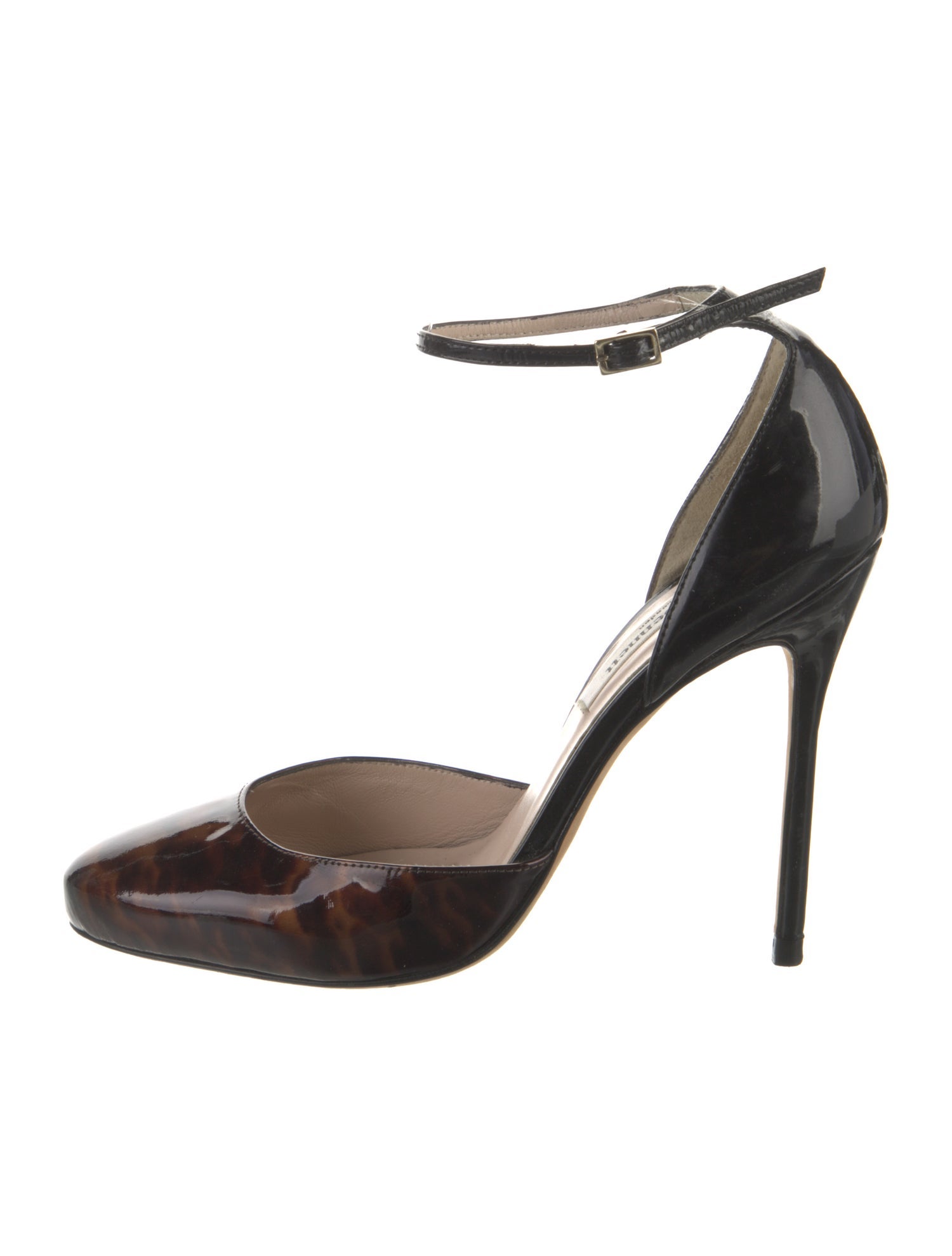L.K. Bennett Patent Leather D'Orsay Pumps